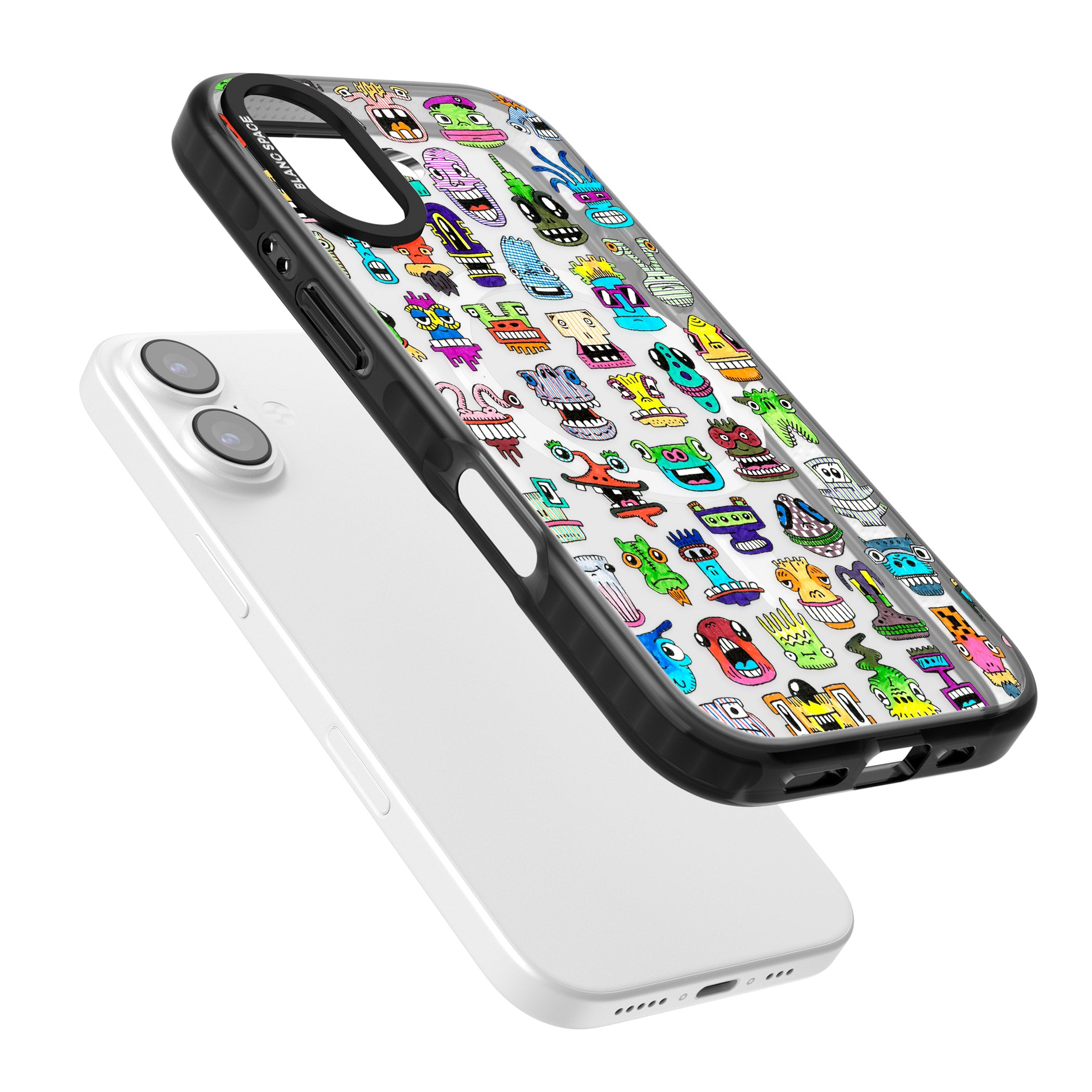 Familiar Faces iPhone 17 Impact Pro Black Phone Case Colours