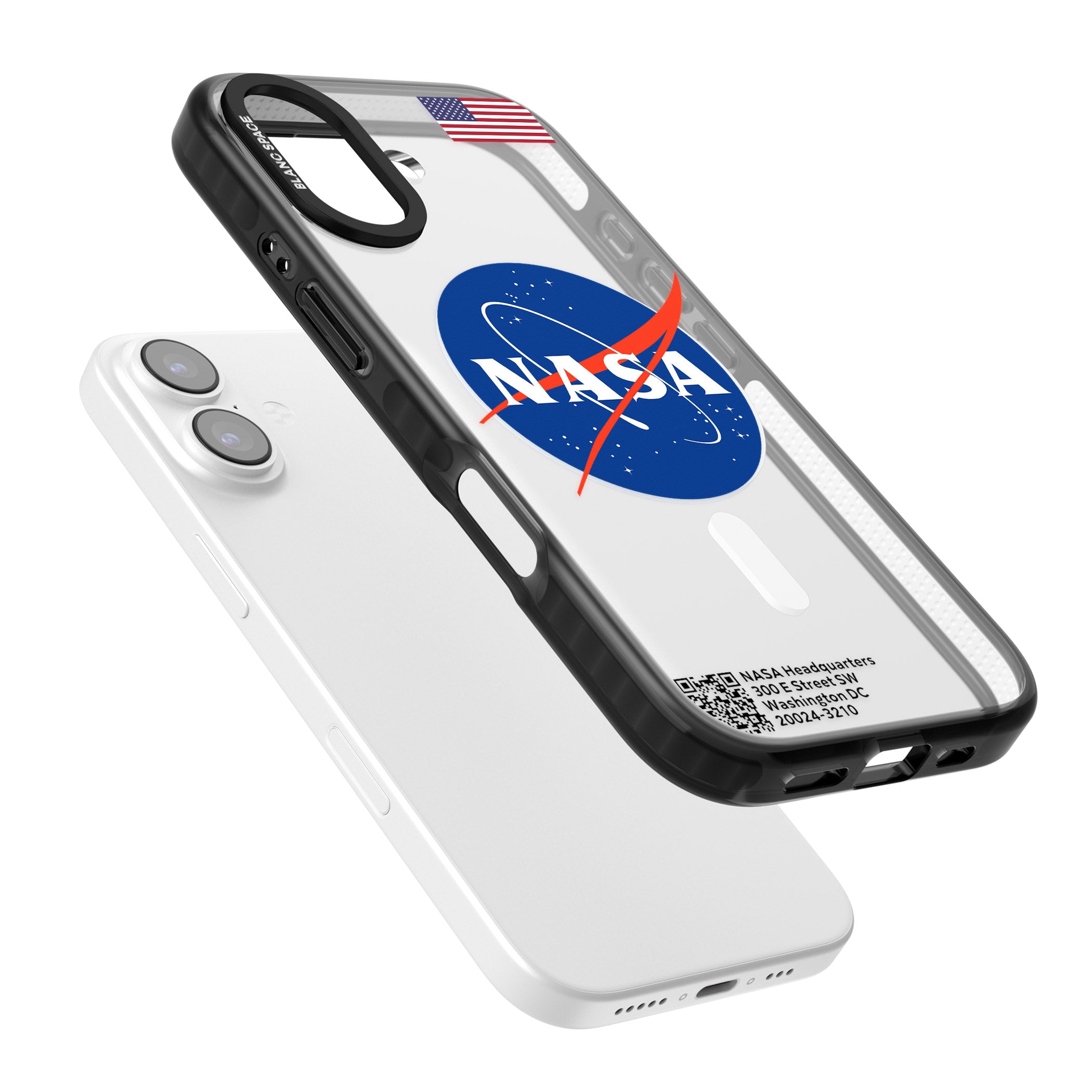Nasa Meatball iPhone 17 Impact Pro Black Phone Case Colours