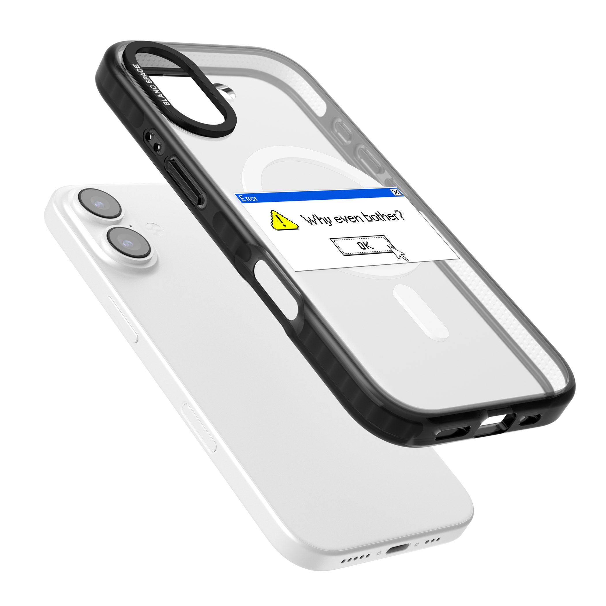 Why Even Bother Exe iPhone 17 Impact Pro Black Phone Case Colours