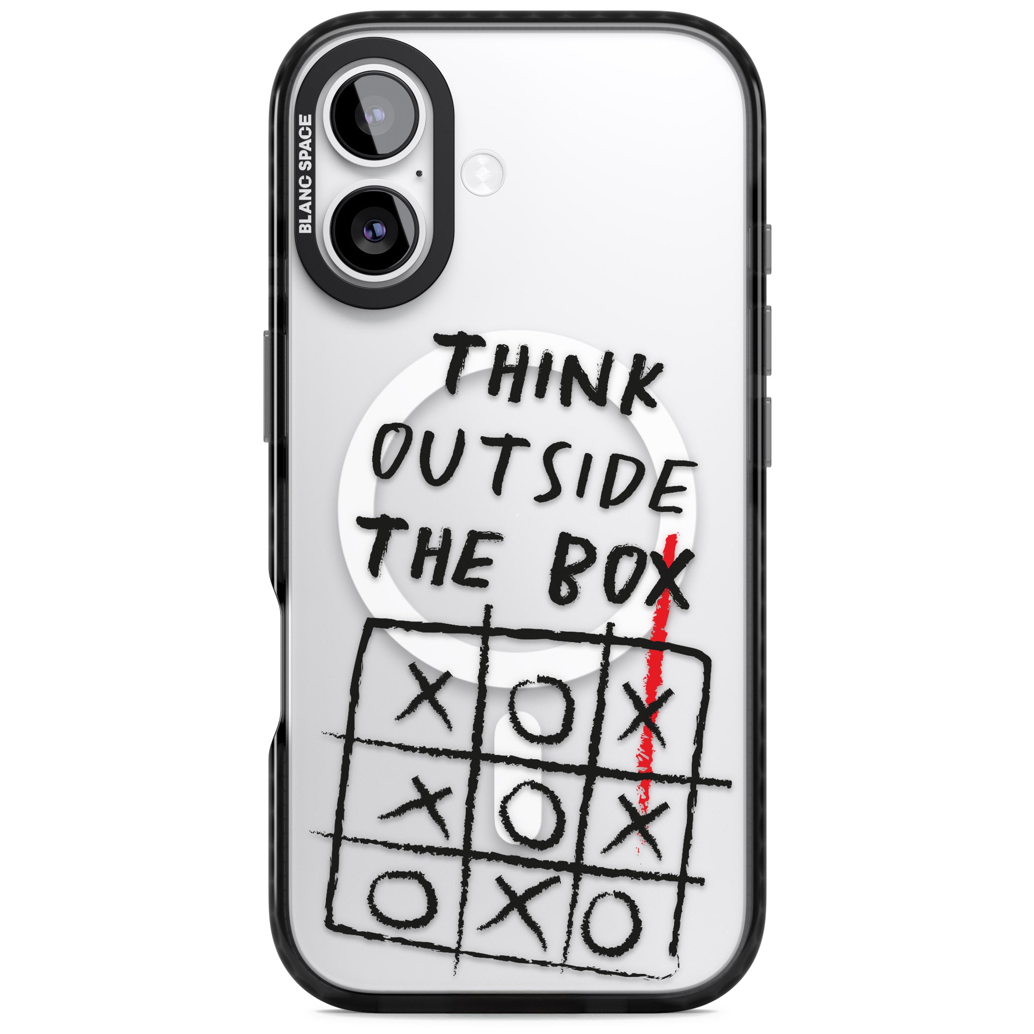 Think Outside The Box iPhone 17 Impact Pro Black Phone Case
