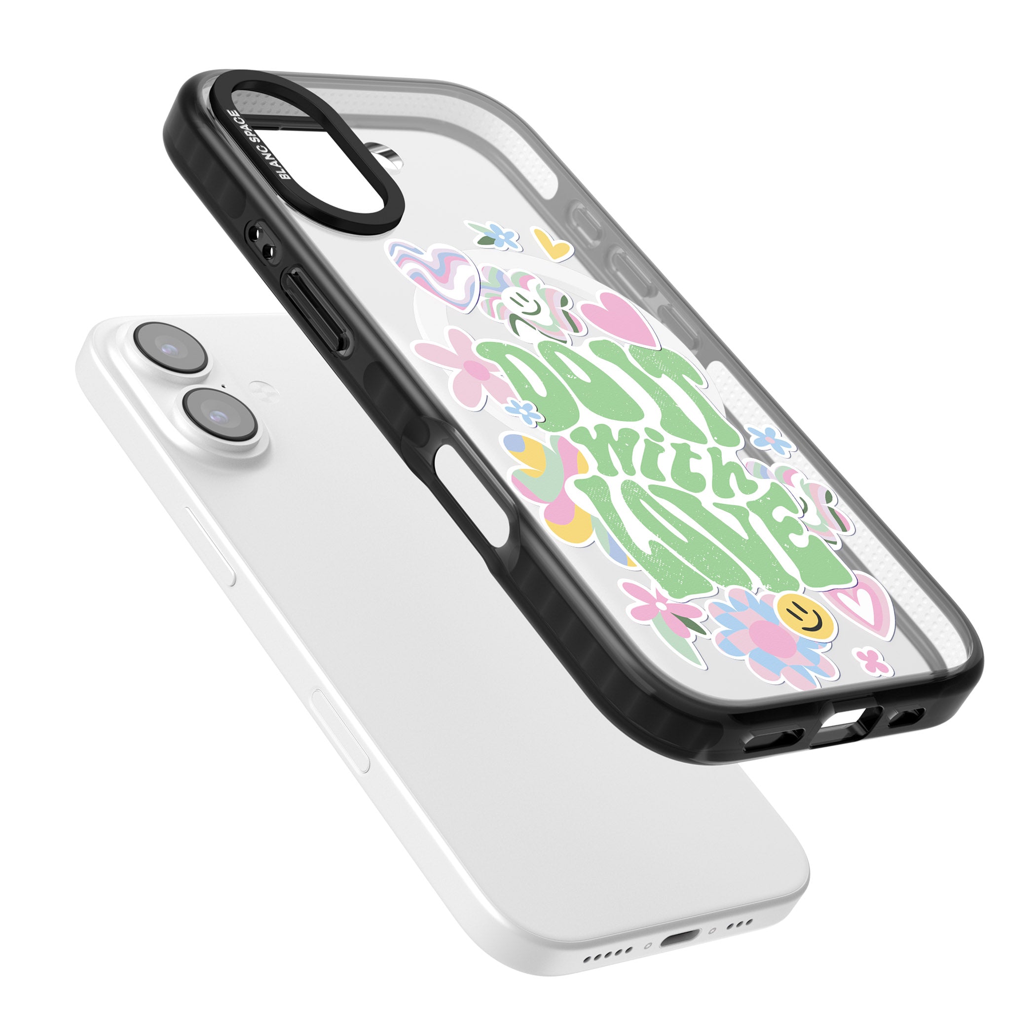 Do It With Love iPhone 17 Impact Pro Black Phone Case Colours