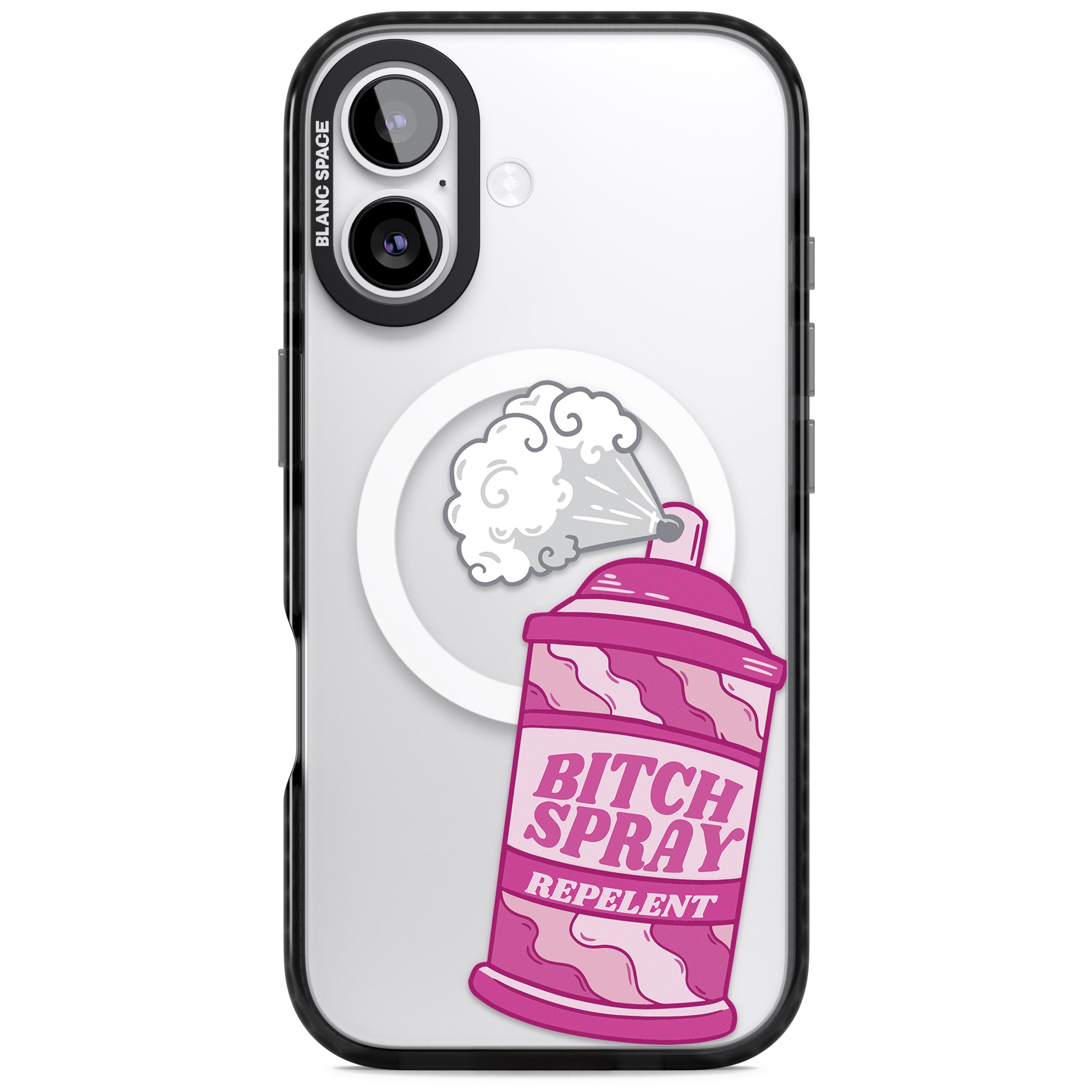 B*Tch Spray iPhone 17 Impact Pro Black Phone Case