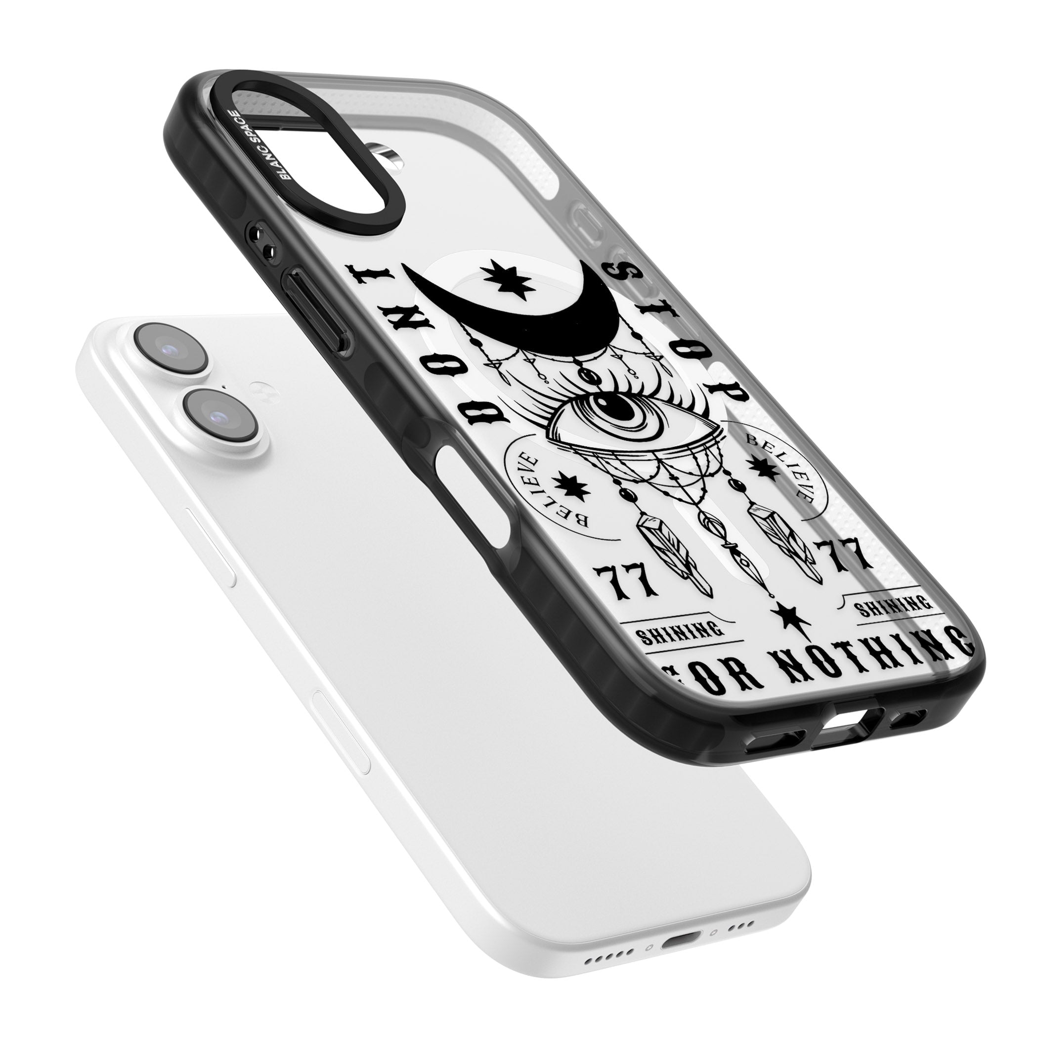 Dont Stop For Nothing iPhone 17 Impact Pro Black Phone Case Colours