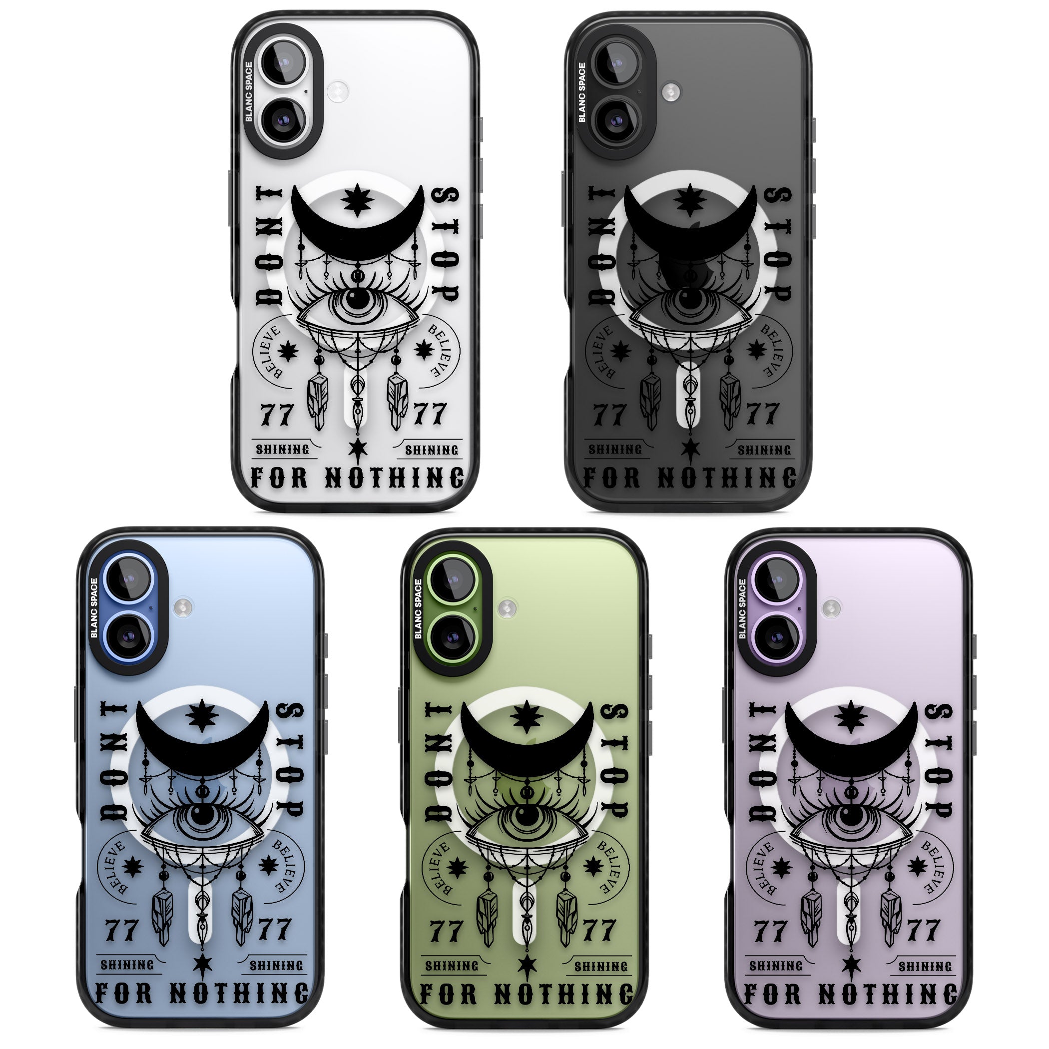 Dont Stop For Nothing iPhone 17 Impact Pro Black Phone Case APT Impact Protection