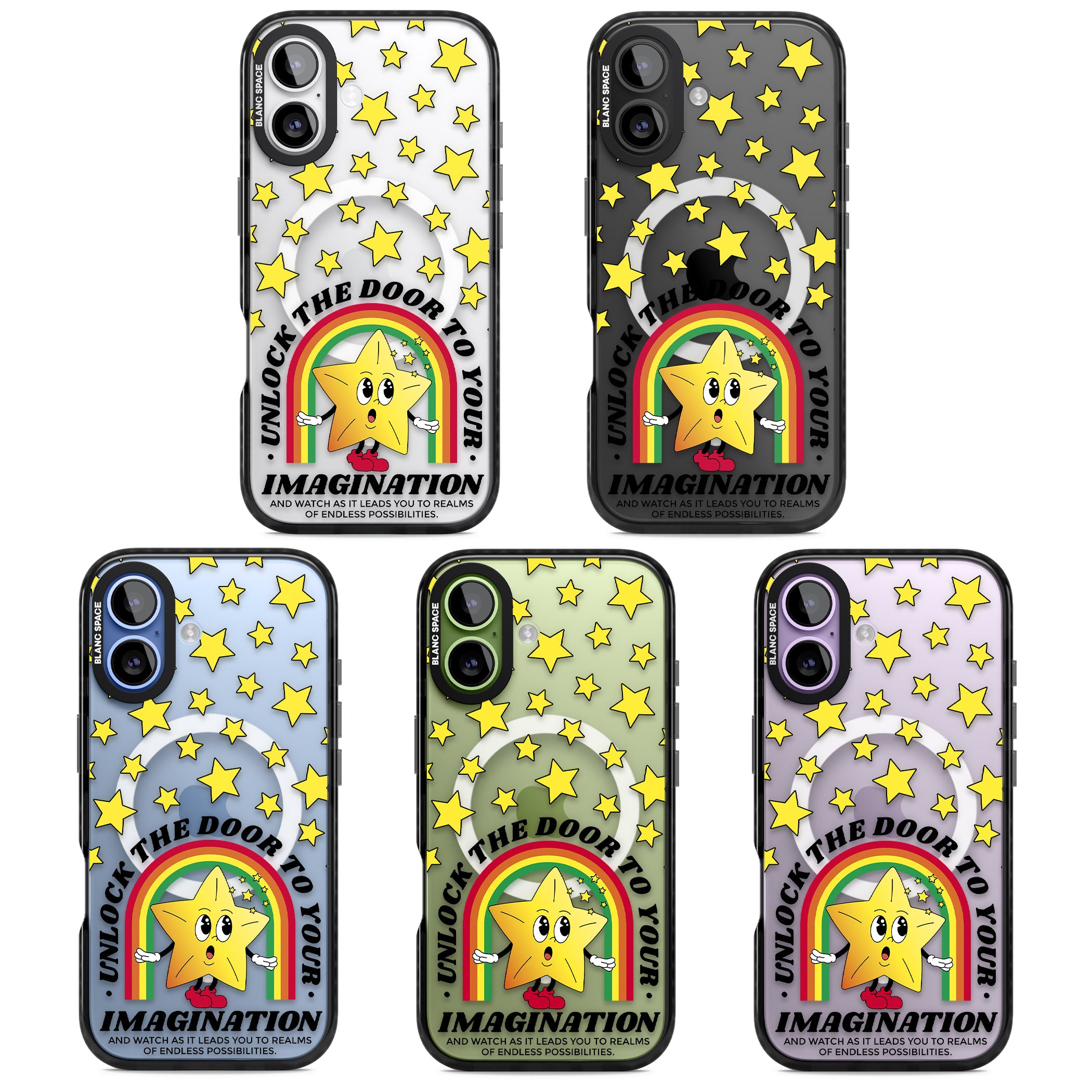 Imagination iPhone 17 Impact Pro Black Phone Case APT Impact Protection