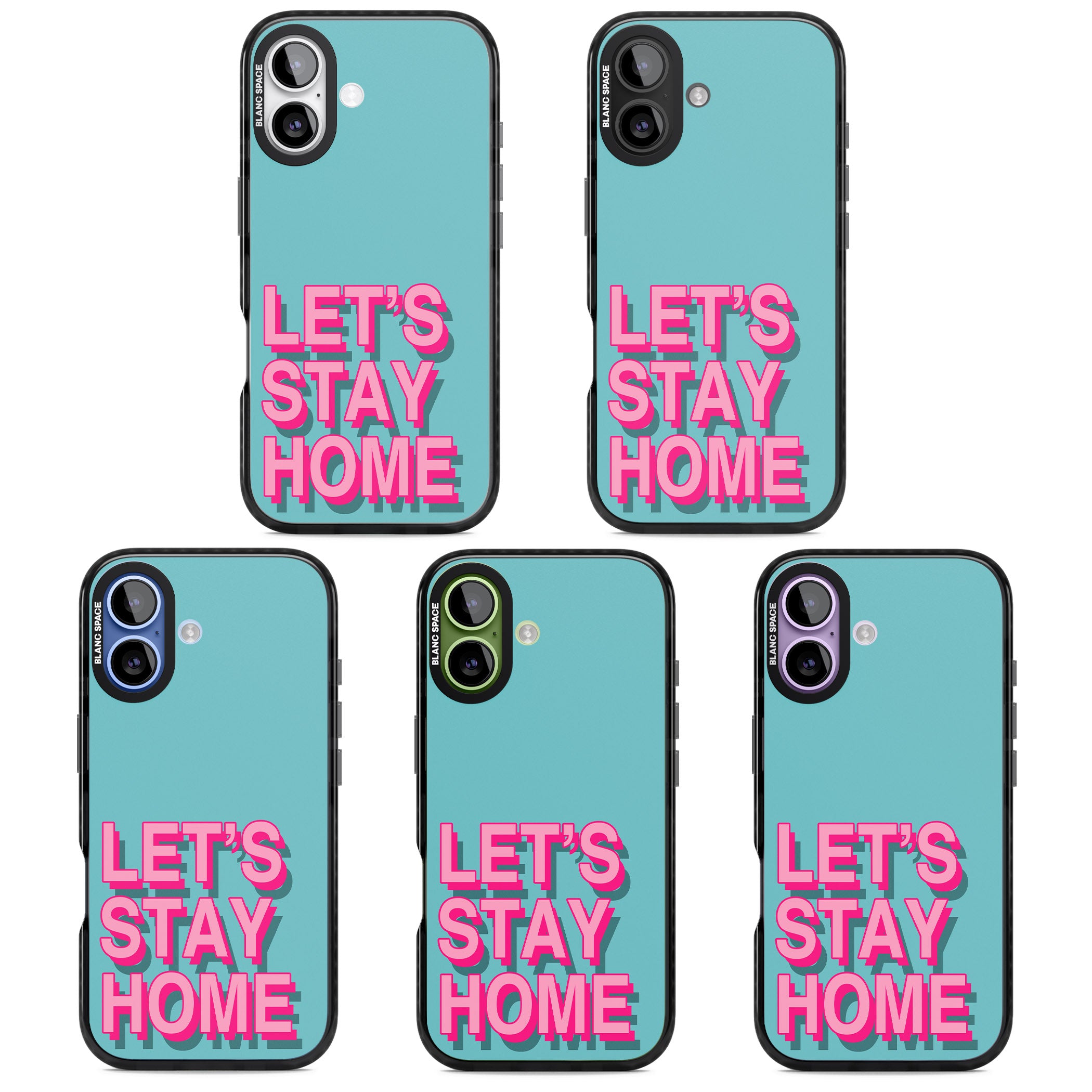 Let'S Stay Home iPhone 17 Impact Pro Black Phone Case APT Impact Protection