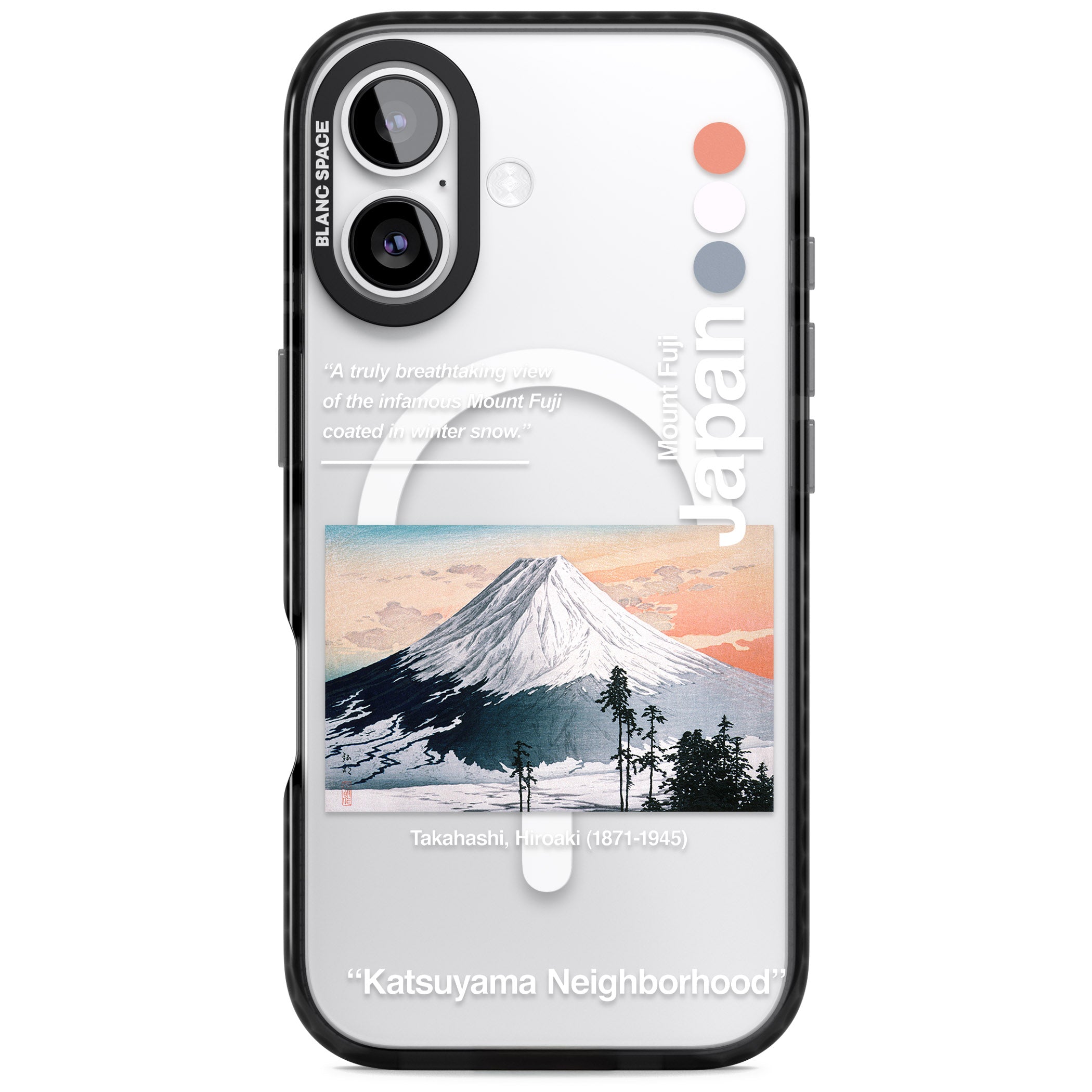 Katsuyama Neighborhood iPhone 17 Impact Pro Black Phone Case