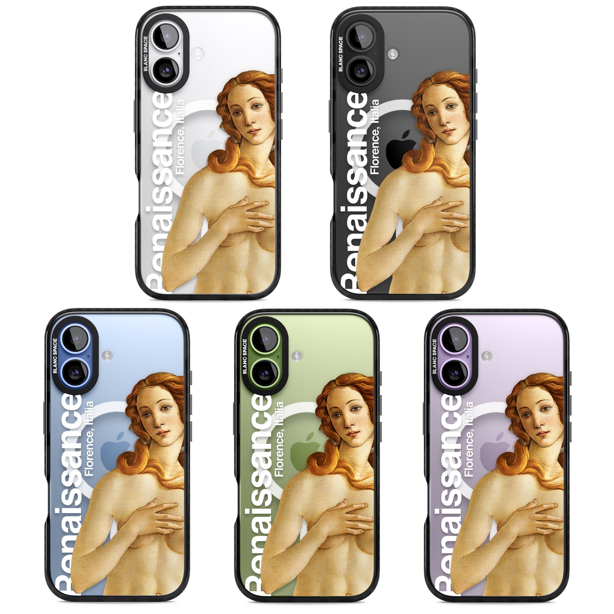 Florence Renaissance iPhone 17 Impact Pro Black Phone Case APT Impact Protection