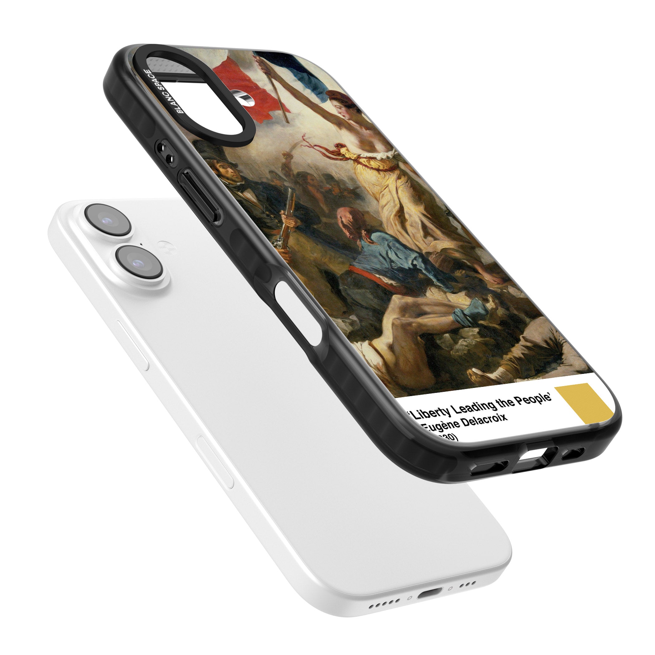 Liberty Leading The People iPhone 17 Impact Pro Black Phone Case Colours