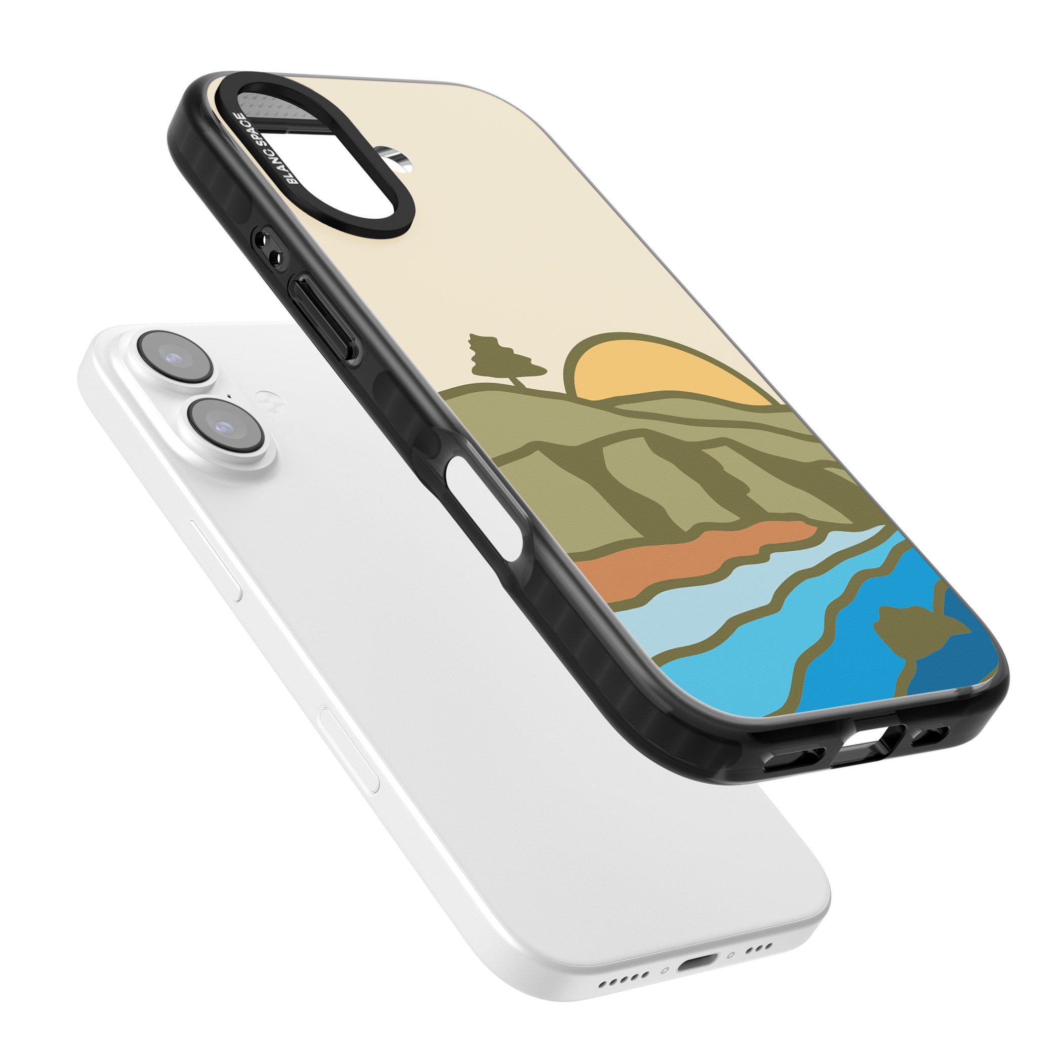 North Sunset iPhone 17 Impact Pro Black Phone Case Colours