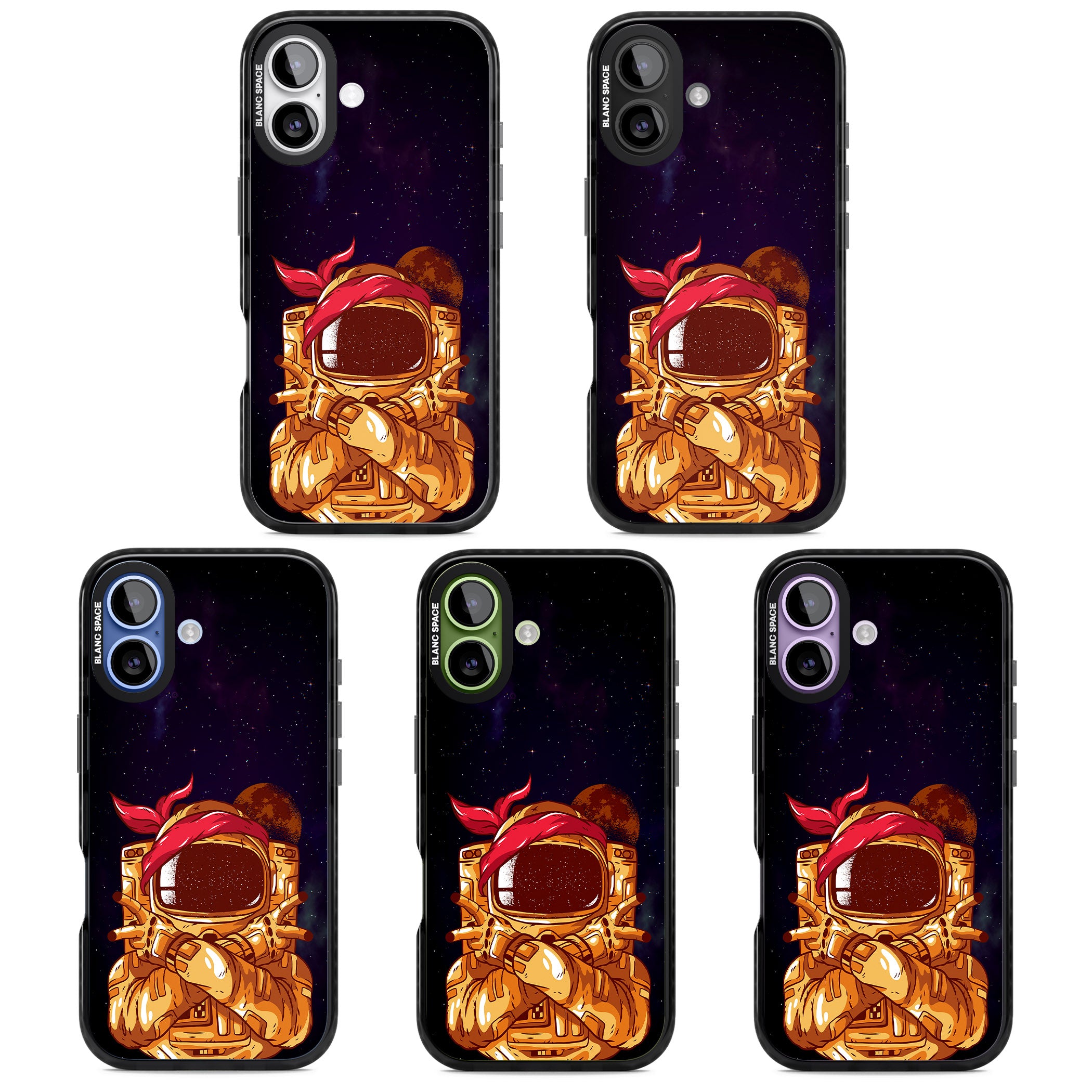 Space Gangster iPhone 17 Impact Pro Black Phone Case APT Impact Protection