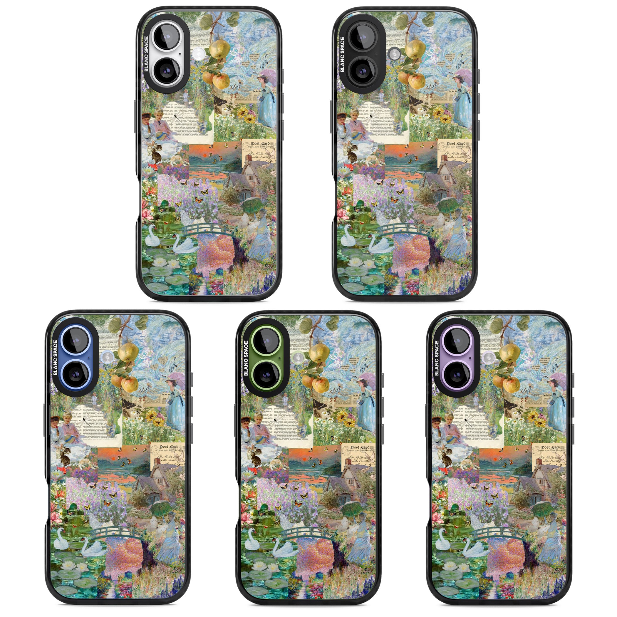 Artful Spring iPhone 17 Impact Pro Black Phone Case APT Impact Protection