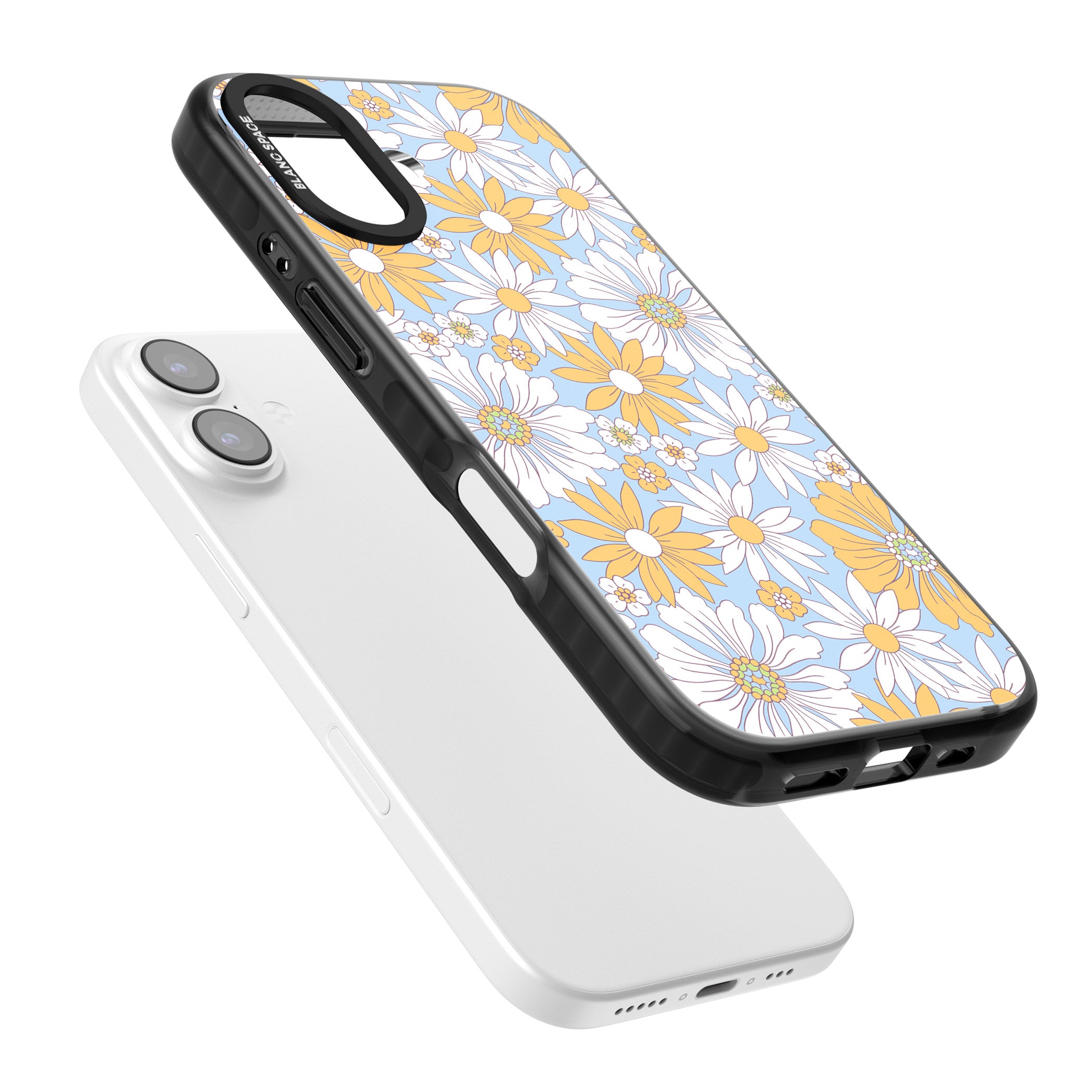 Summers Day Flower Mix iPhone 17 Impact Pro Black Phone Case Colours
