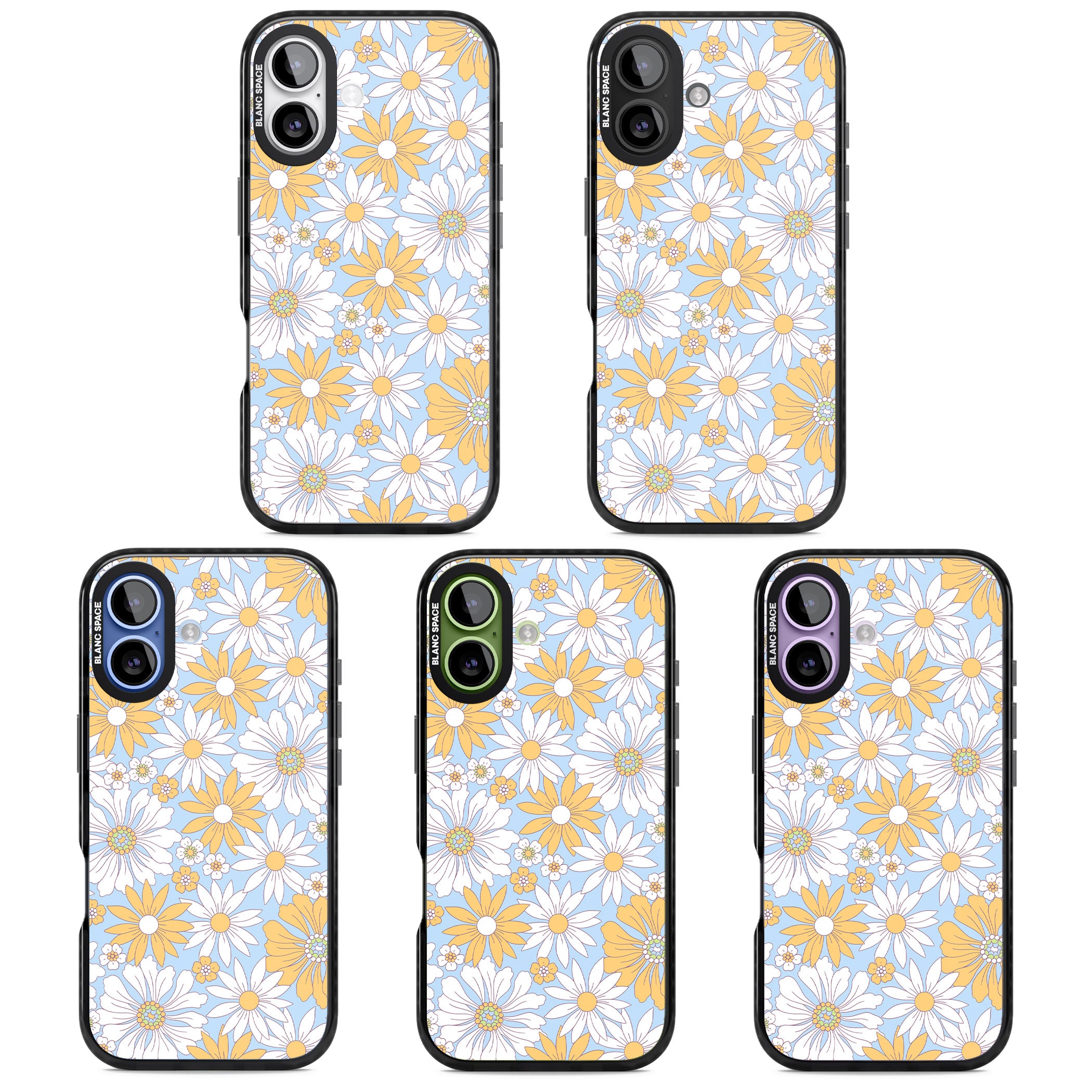 Summers Day Flower Mix iPhone 17 Impact Pro Black Phone Case APT Impact Protection