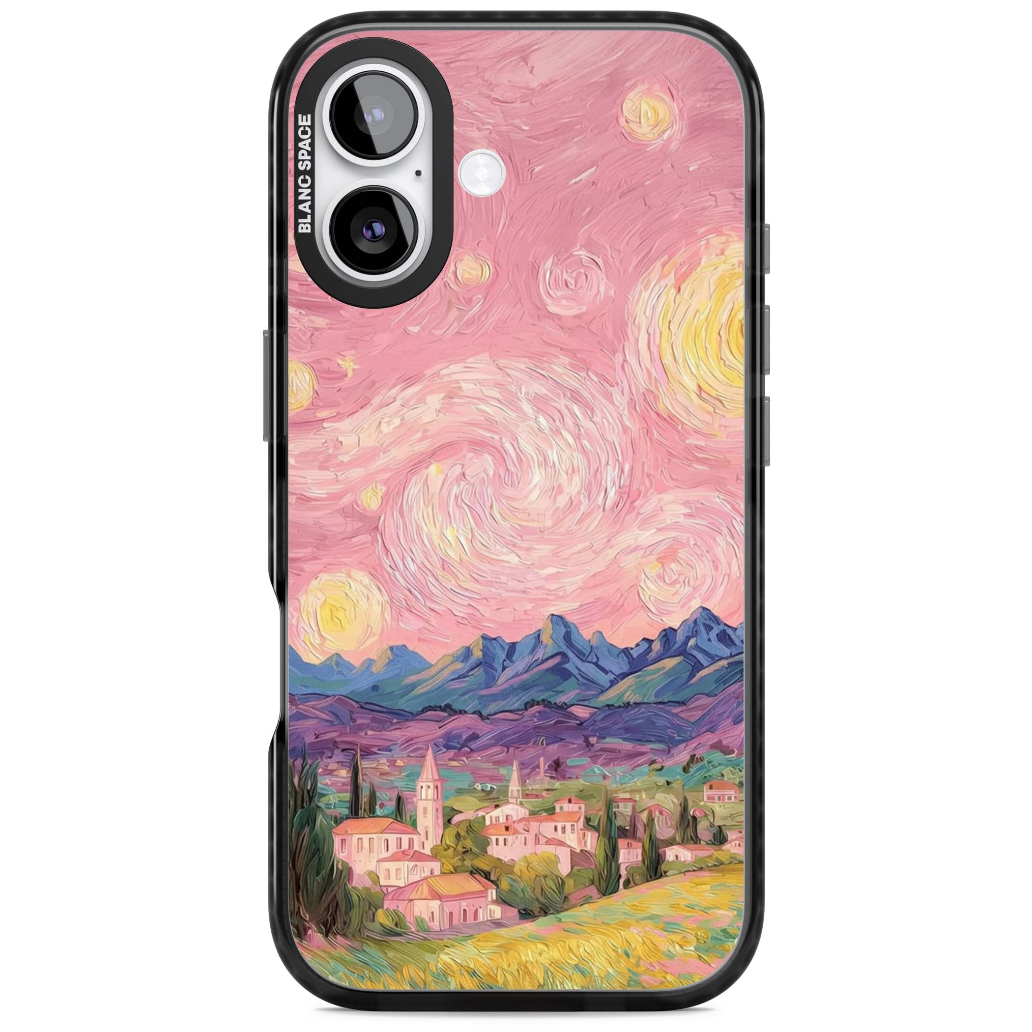 The Starry Sunset for her iPhone case | Black Impact Magsafe case for iPhone 17