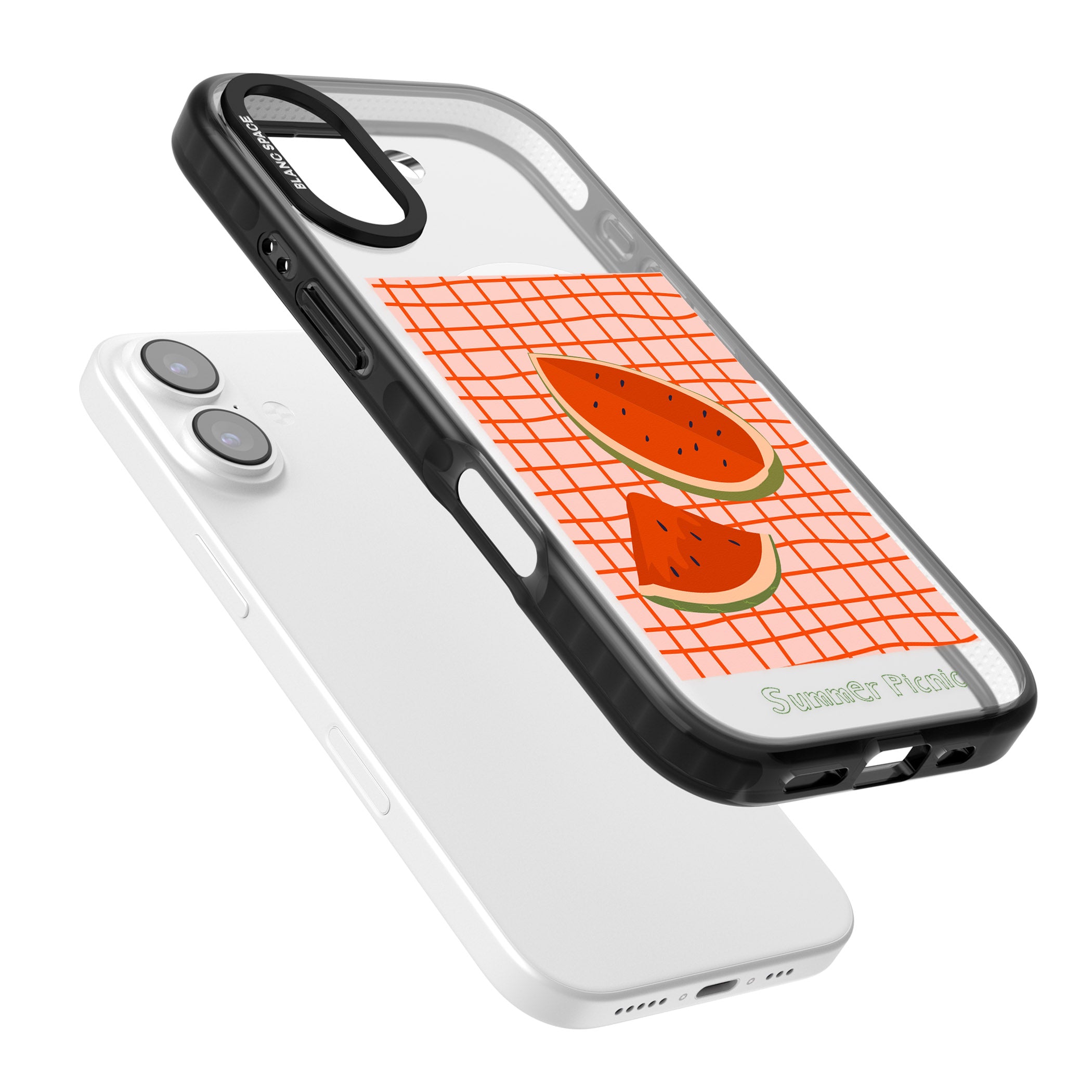 Summer Picnic iPhone 17 Impact Pro Black Phone Case Colours