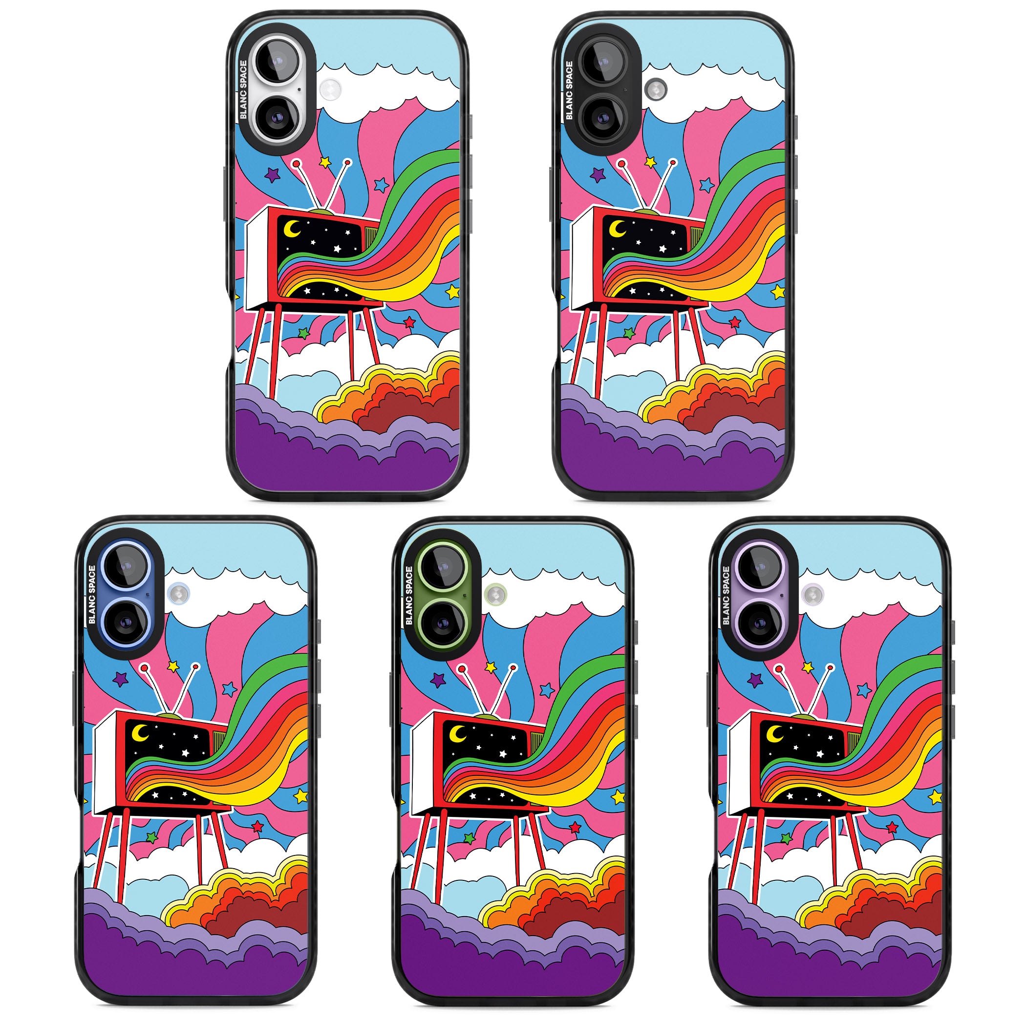 Tv Captivation iPhone 17 Impact Pro Black Phone Case APT Impact Protection