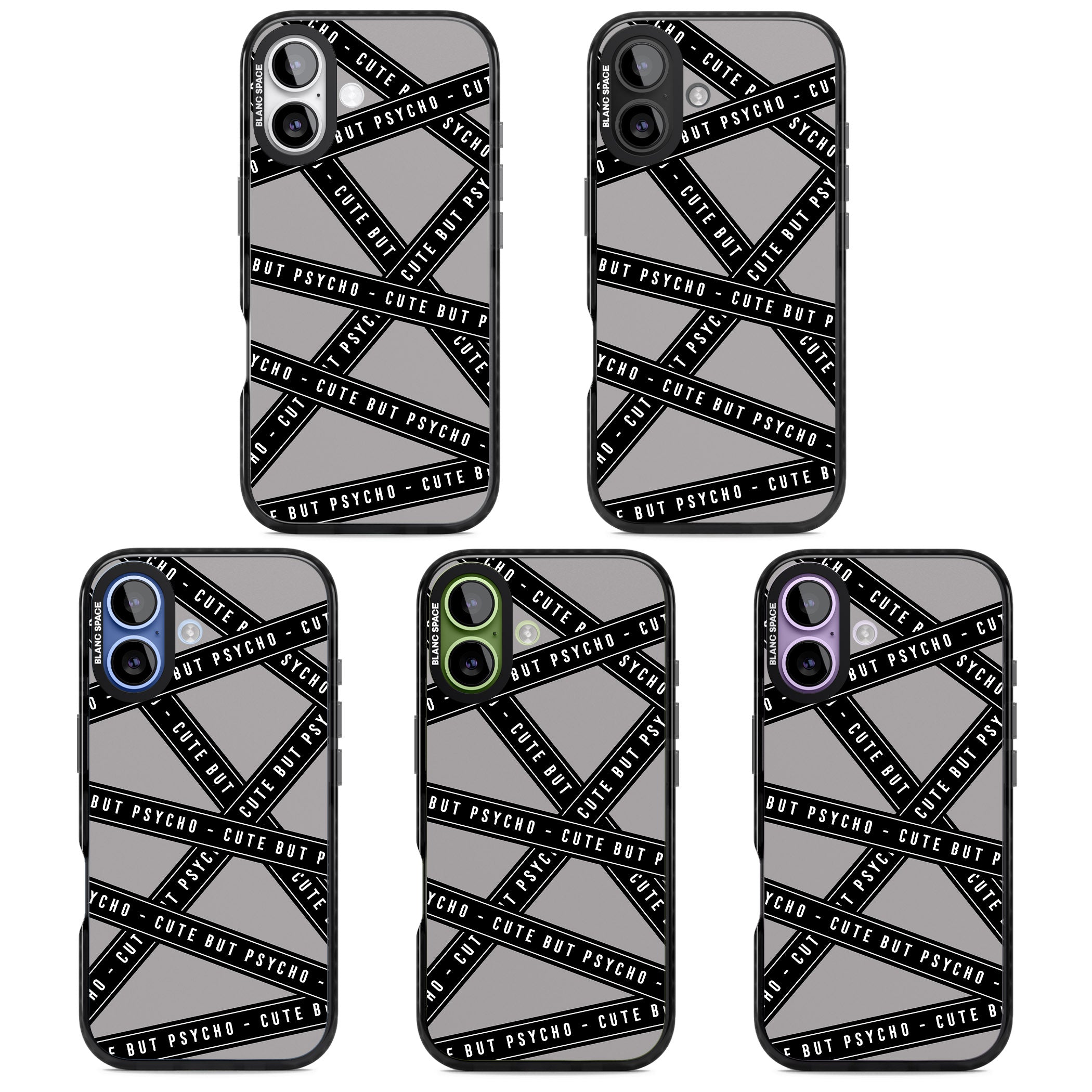 Cute But Psycho iPhone 17 Impact Pro Black Phone Case APT Impact Protection