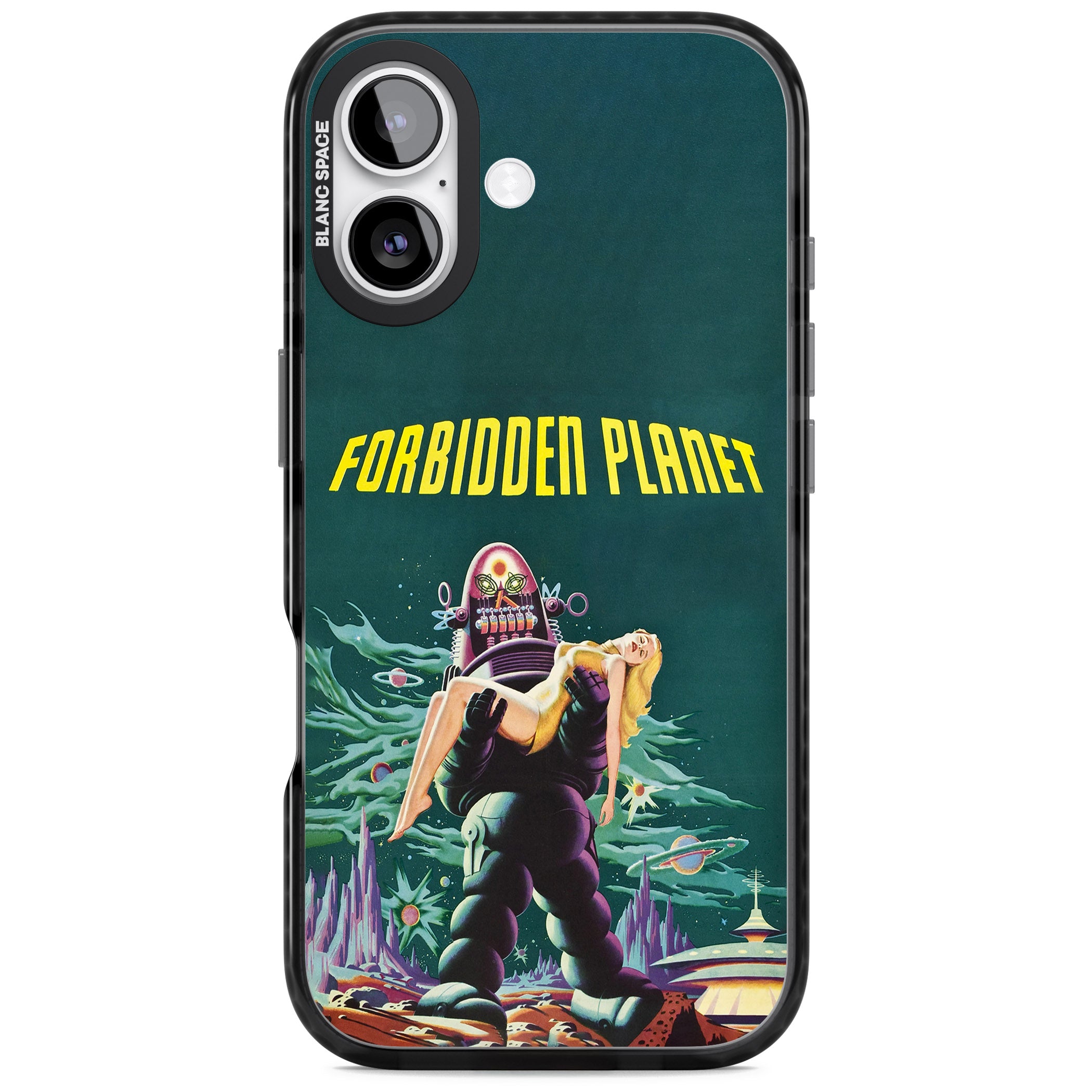 Forbidden Planet Poster iPhone 17 Impact Pro Black Phone Case