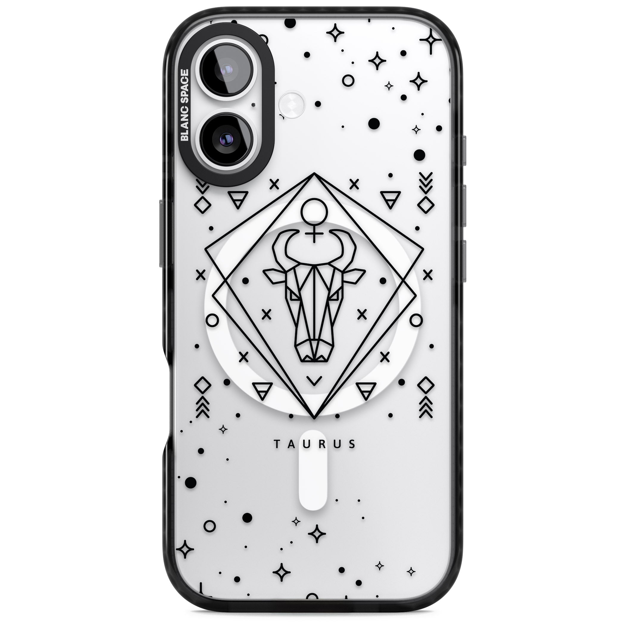 Taurus Emblem iPhone 17 Impact Pro Black Phone Case