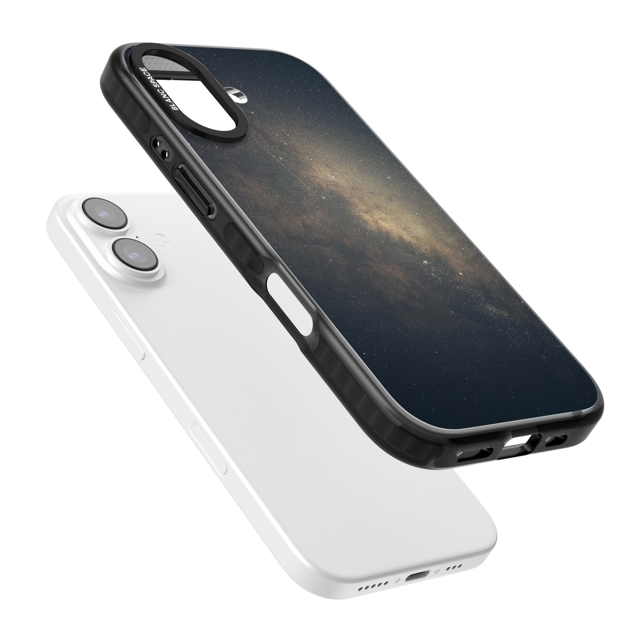 Cosmic Night Sky iPhone 17 Impact Black Phone Case Colours