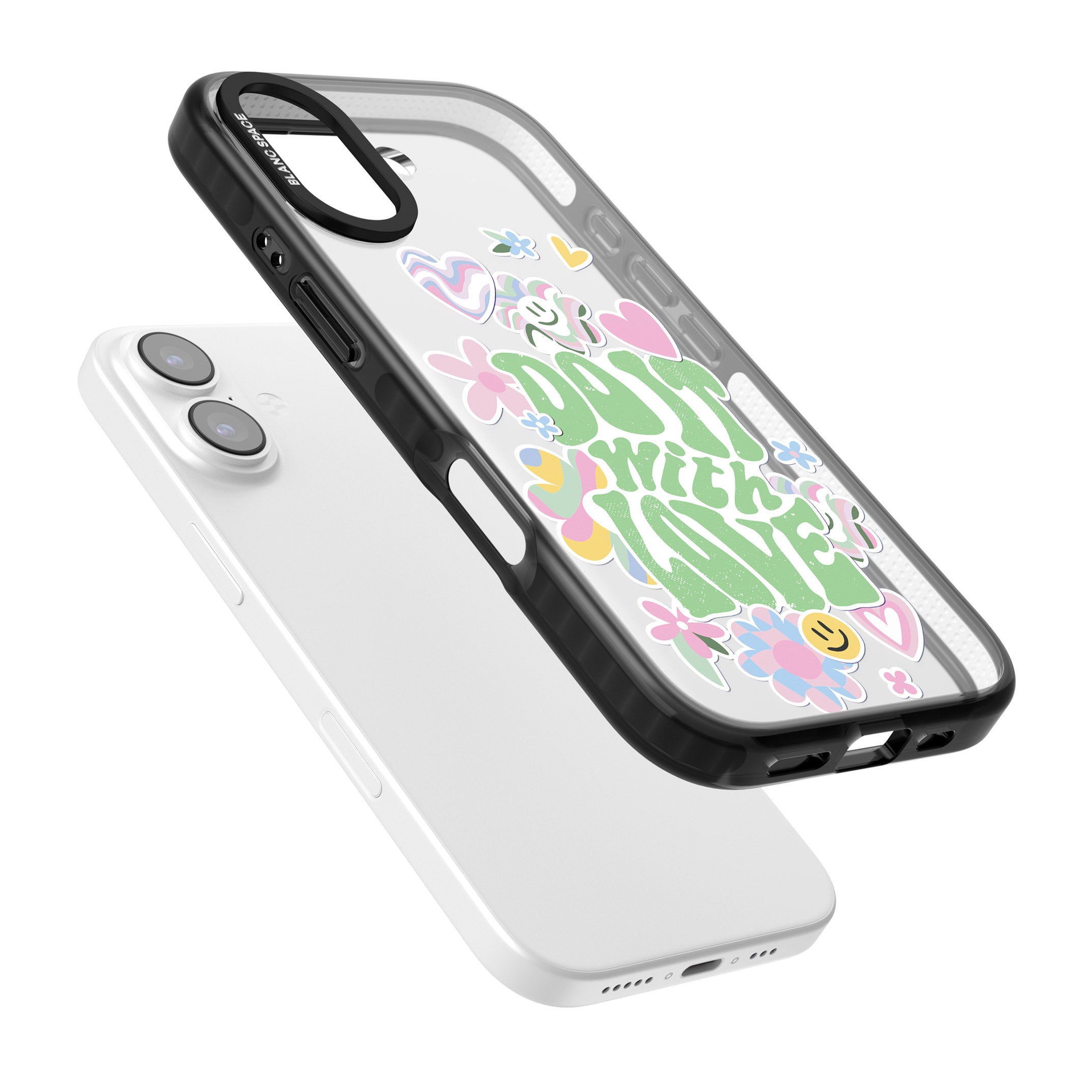 Do It With Love iPhone 17 Impact Black Phone Case Colours