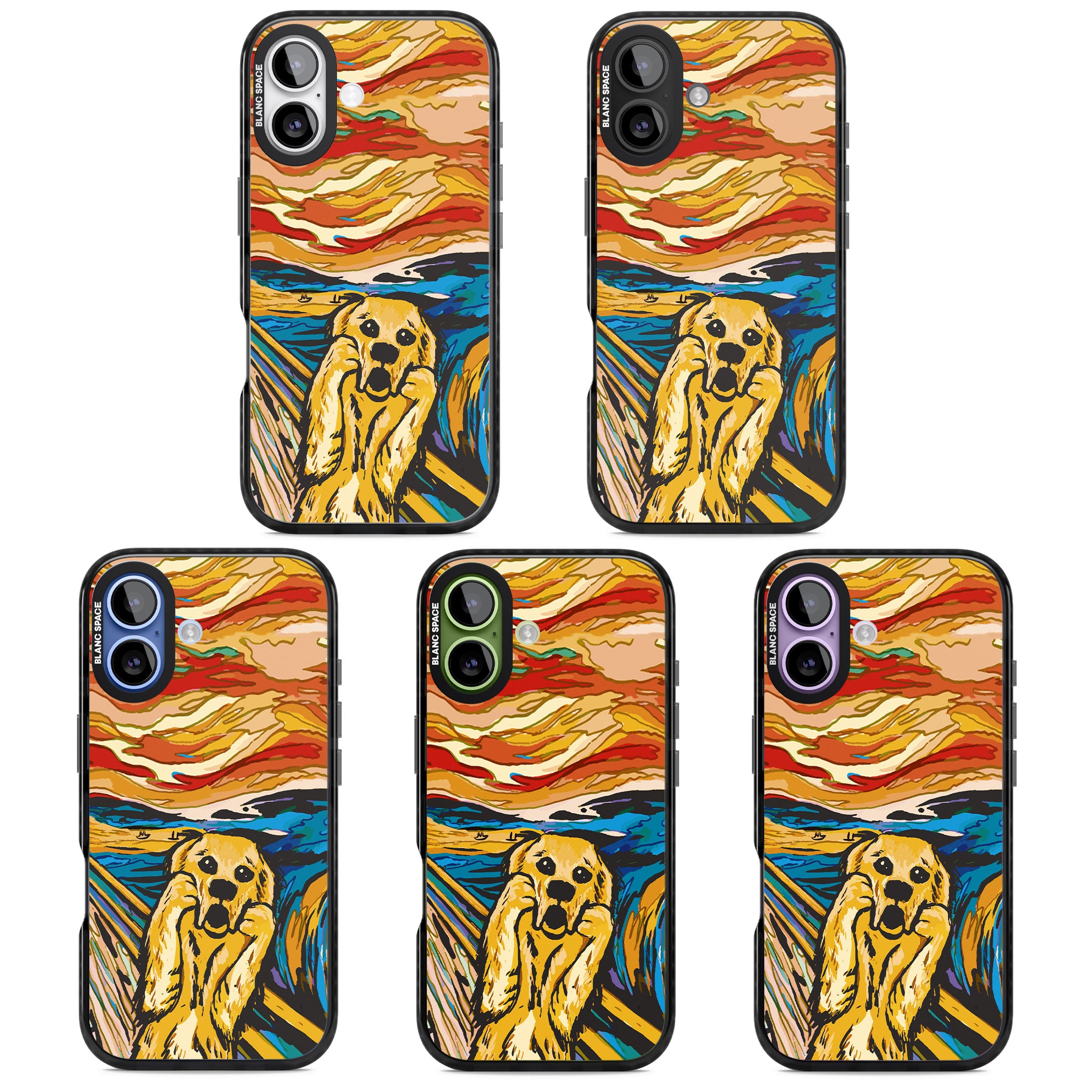 The Bark iPhone 17 Impact Black Phone Case APT Impact Protection