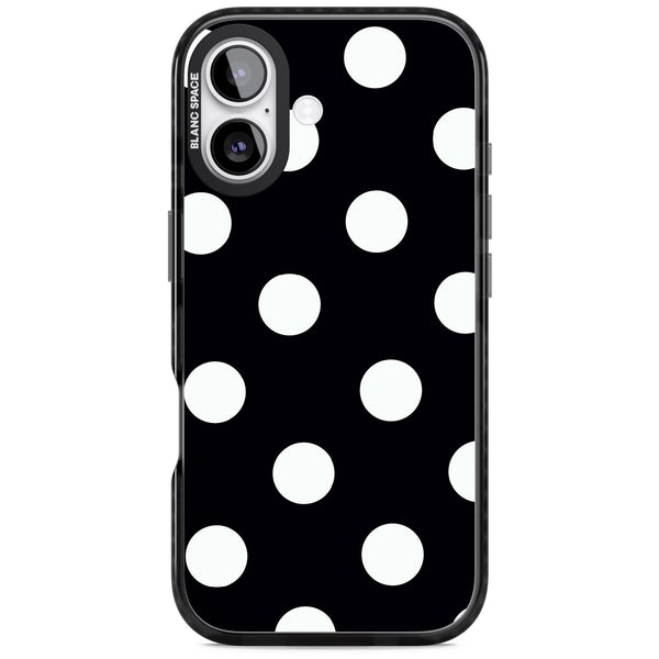 Chic Black Polka Dot