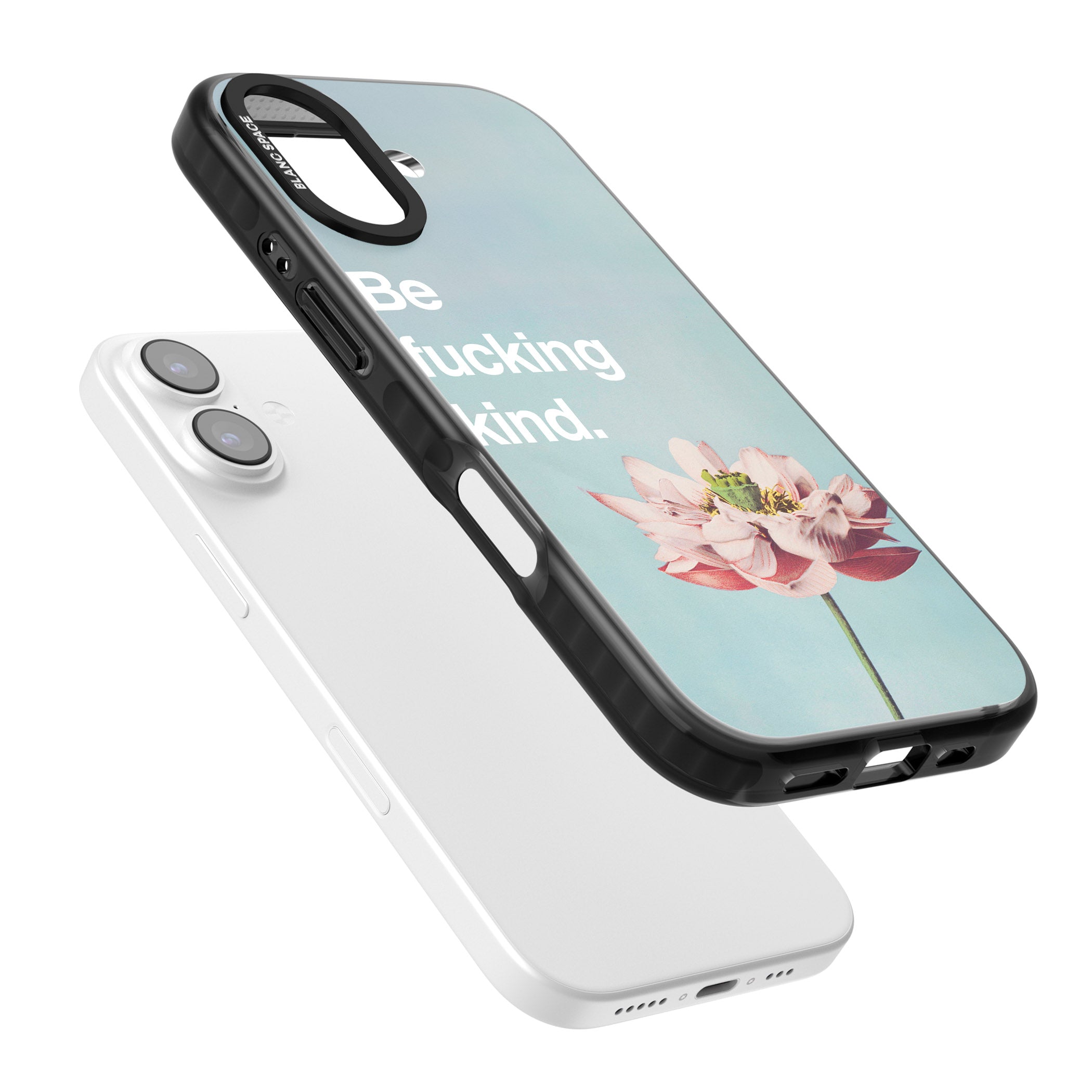 Be F*Cking Kind iPhone 17 Impact Black Phone Case Colours