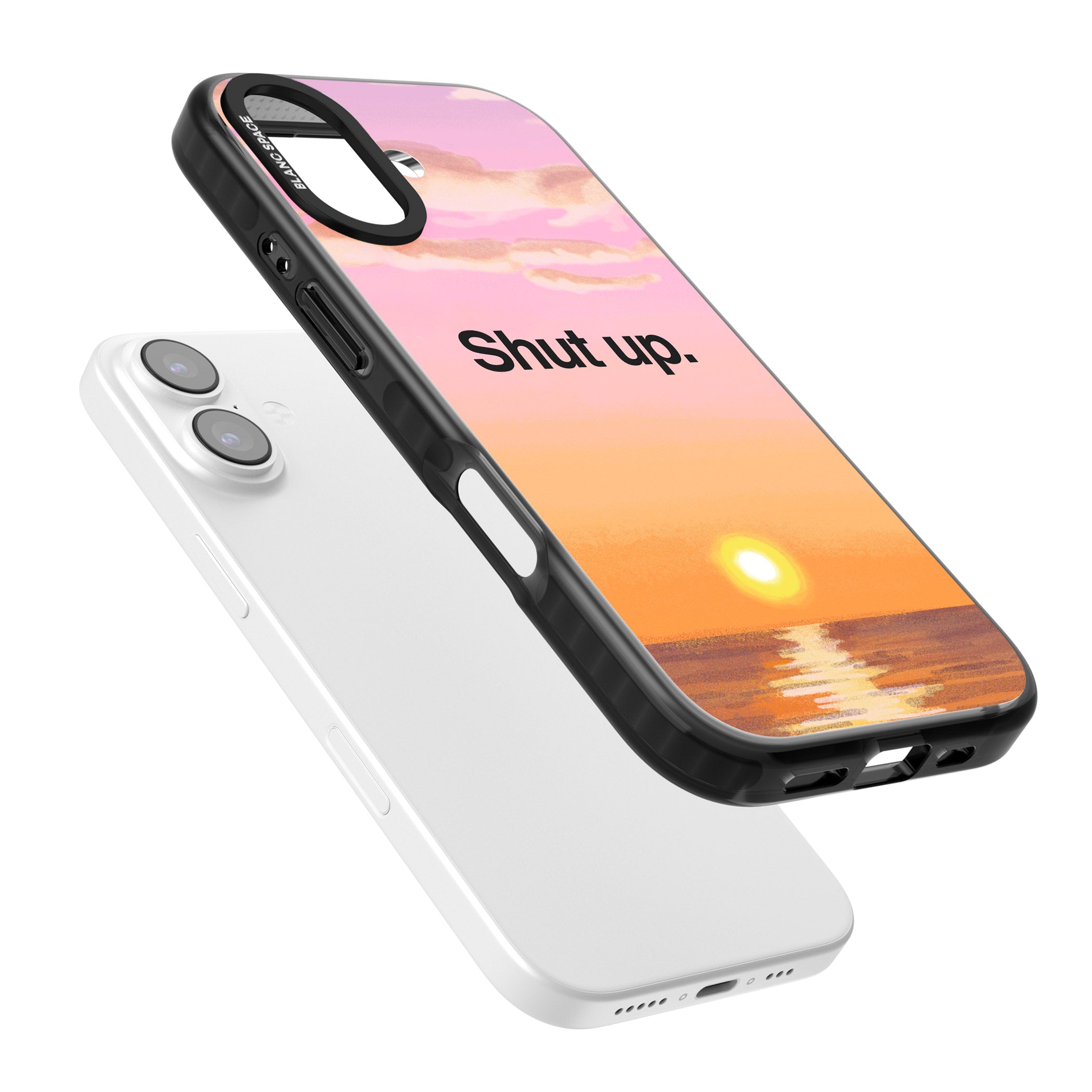Shut Up iPhone 17 Impact Black Phone Case Colours