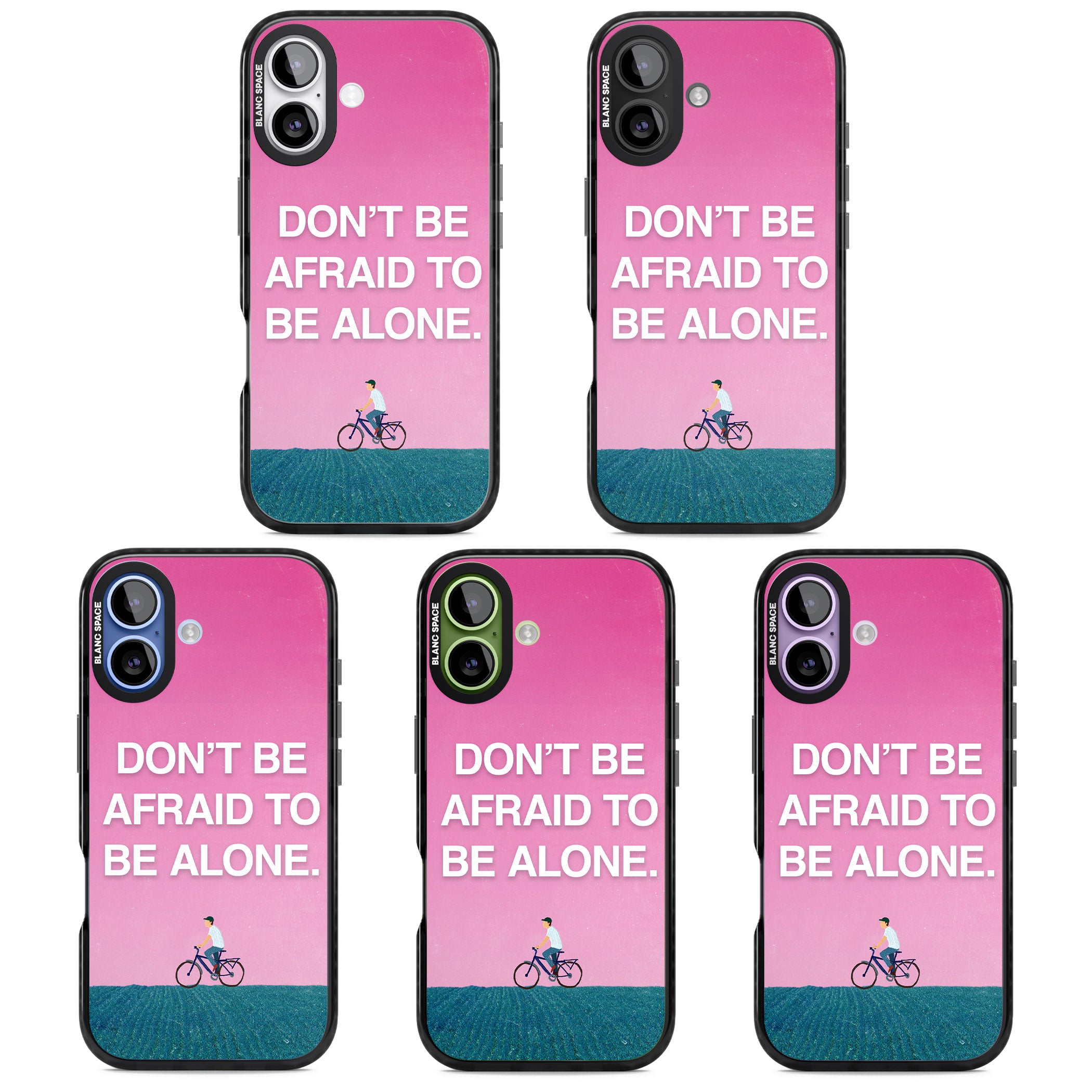 Don'T Be Afraid To Be Alone iPhone 17 Impact Black Phone Case APT Impact Protection