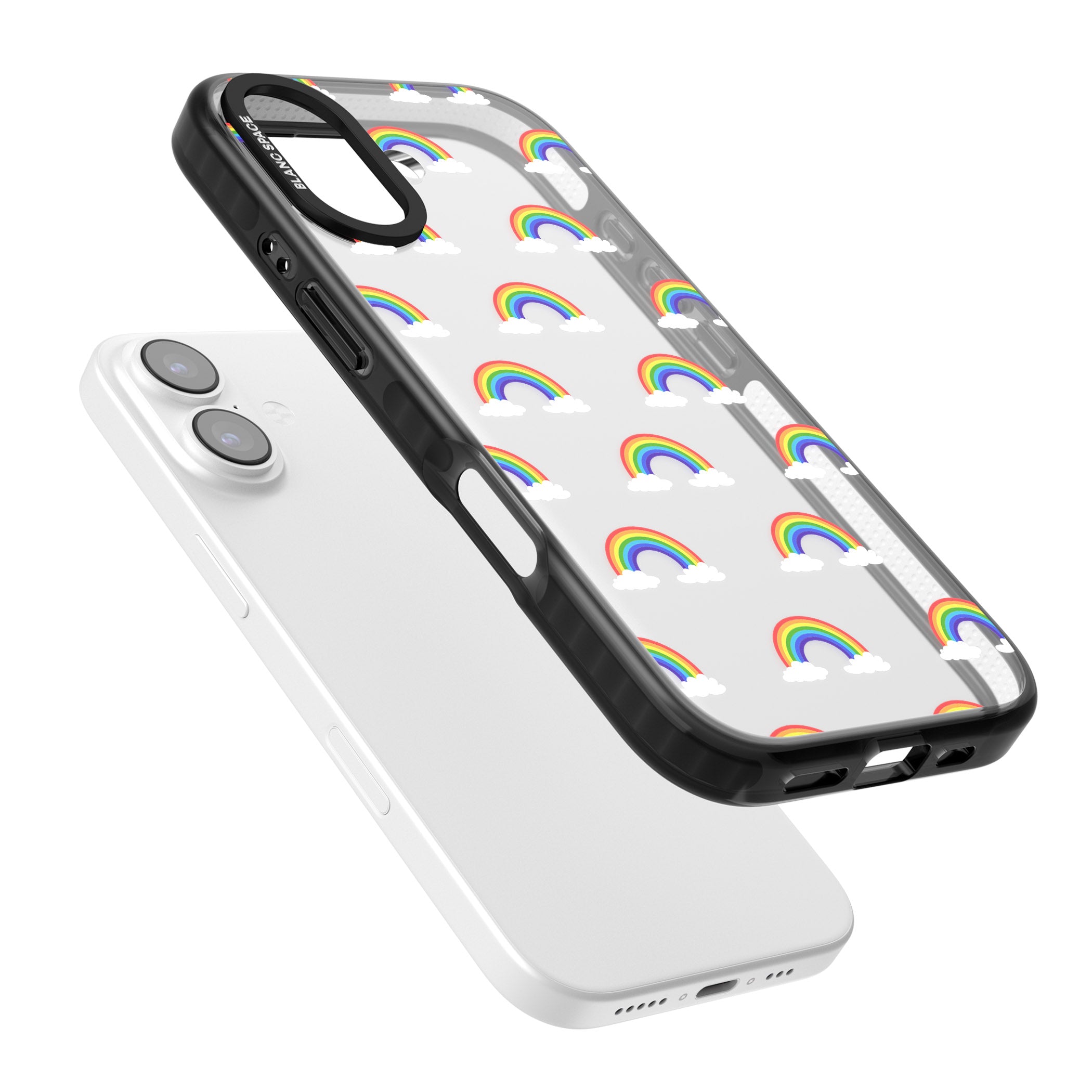 Rainbow Dream iPhone 17 Impact Black Phone Case Colours