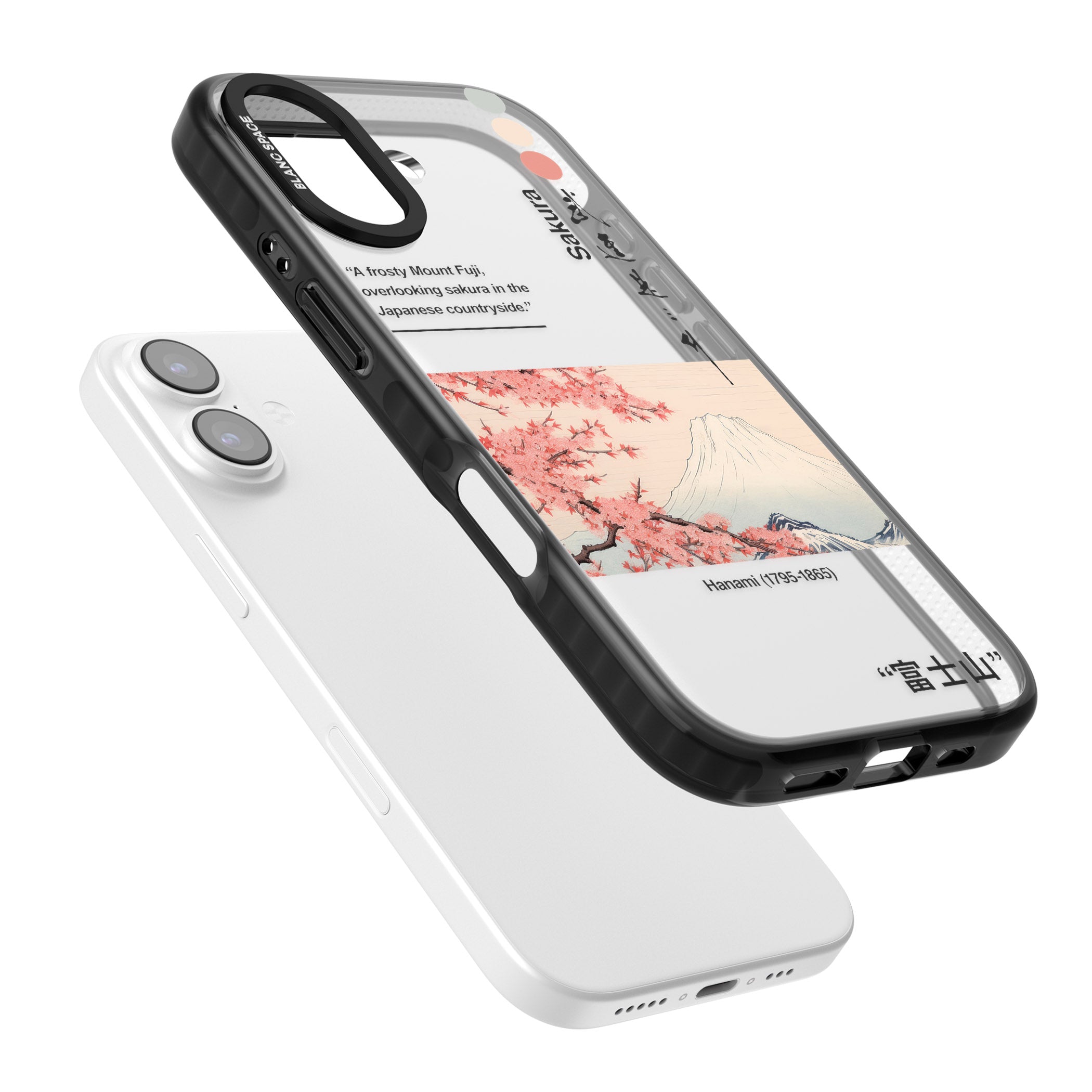 Hanami iPhone 17 Impact Black Phone Case Colours