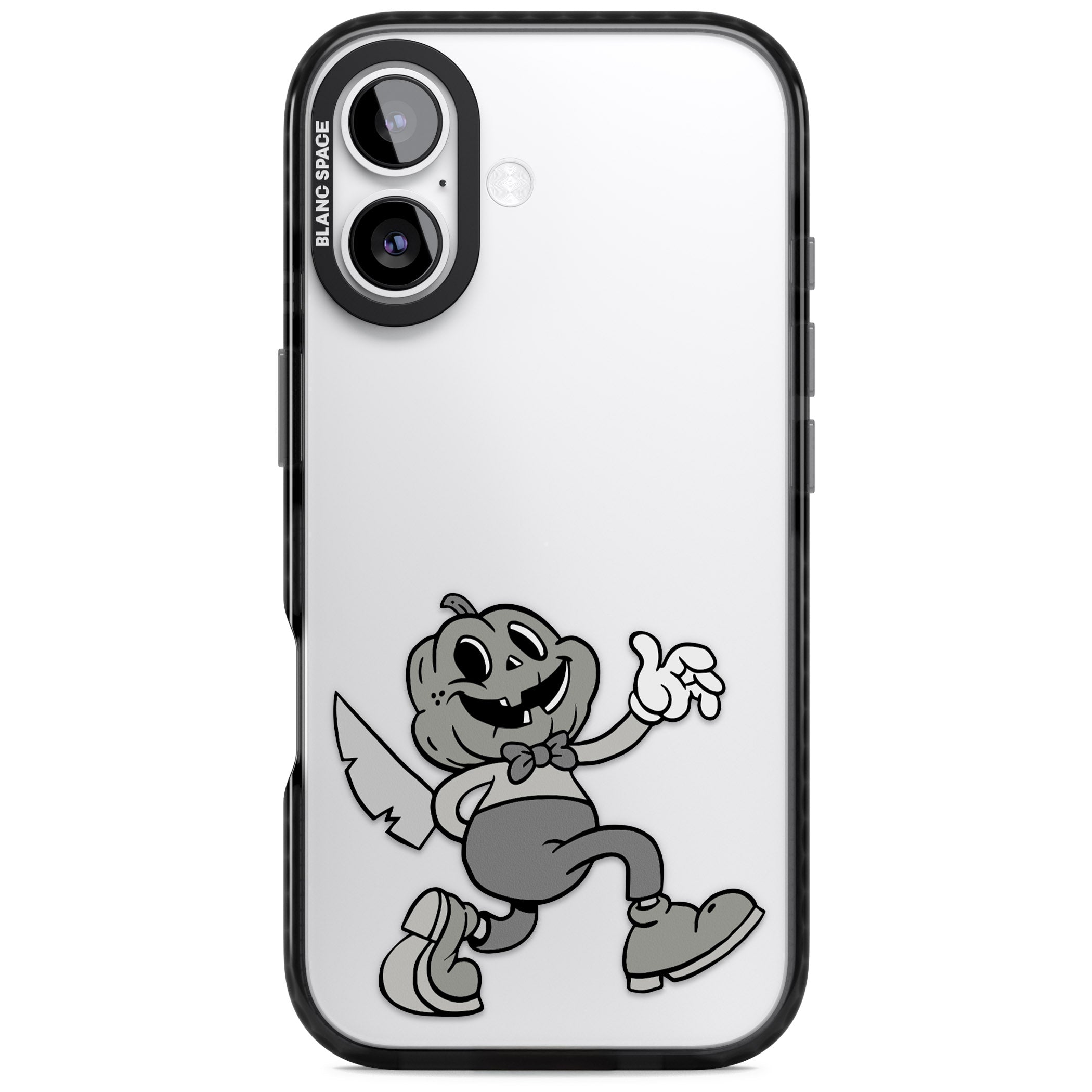 Jack O' Slasher iPhone 17 Impact Black Phone Case