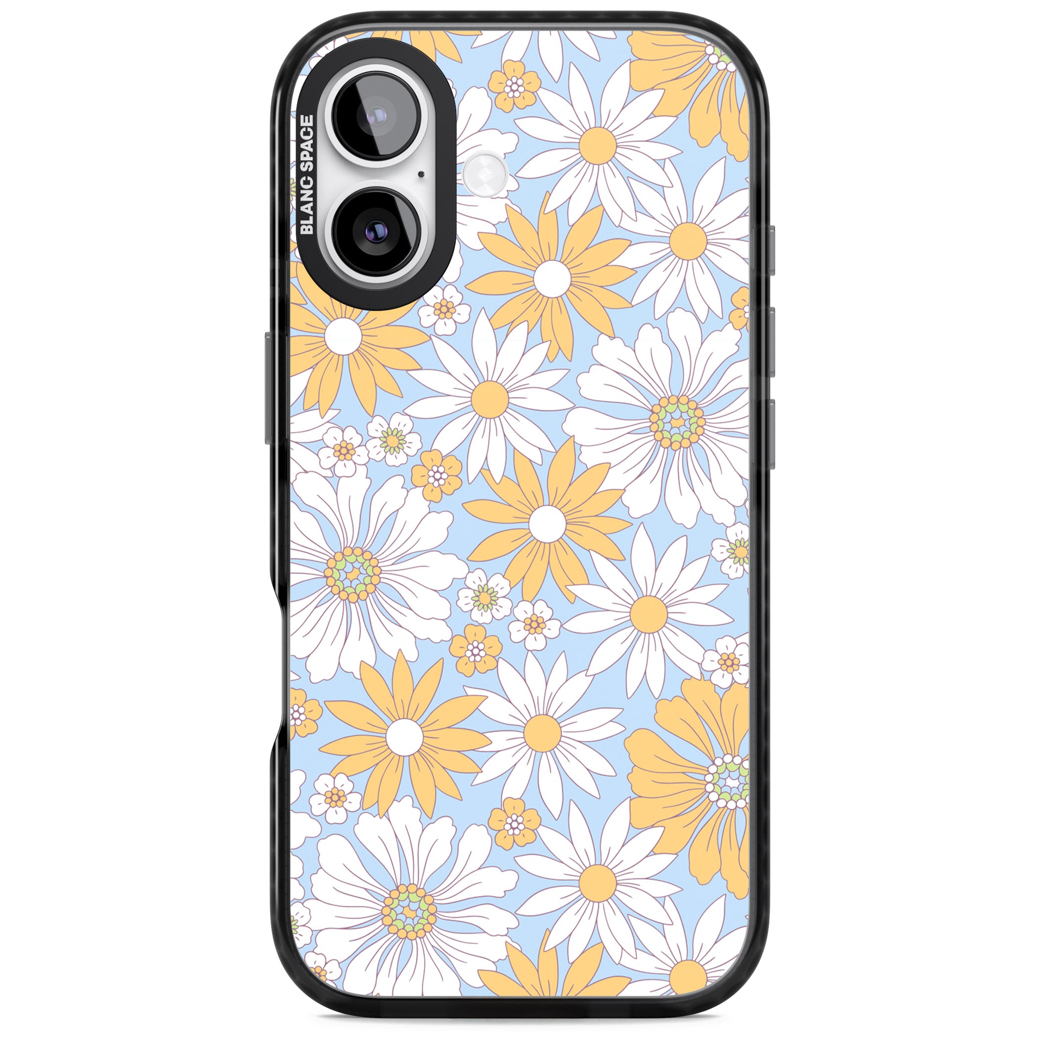 Summers Day Flower Mix iPhone 17 Impact Black Phone Case