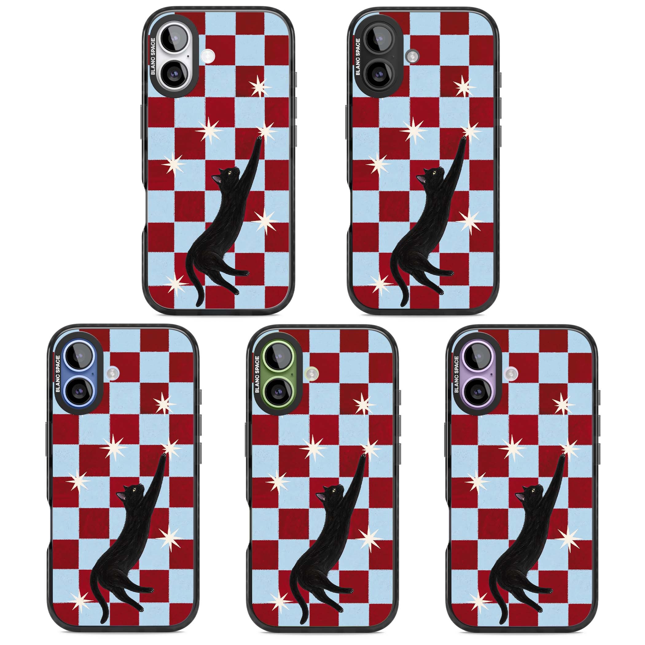 Starlit Kitty animals iPhone case | Clear Impact case for iPhone 17