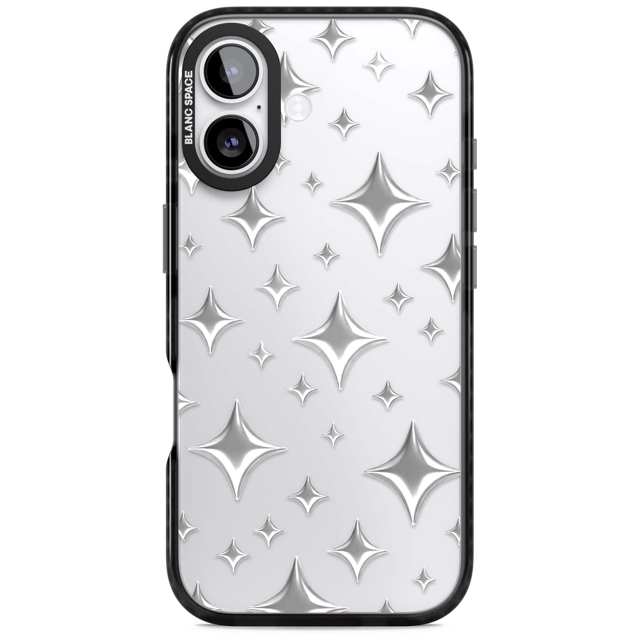 Chrome Puff Sparkle Pattern