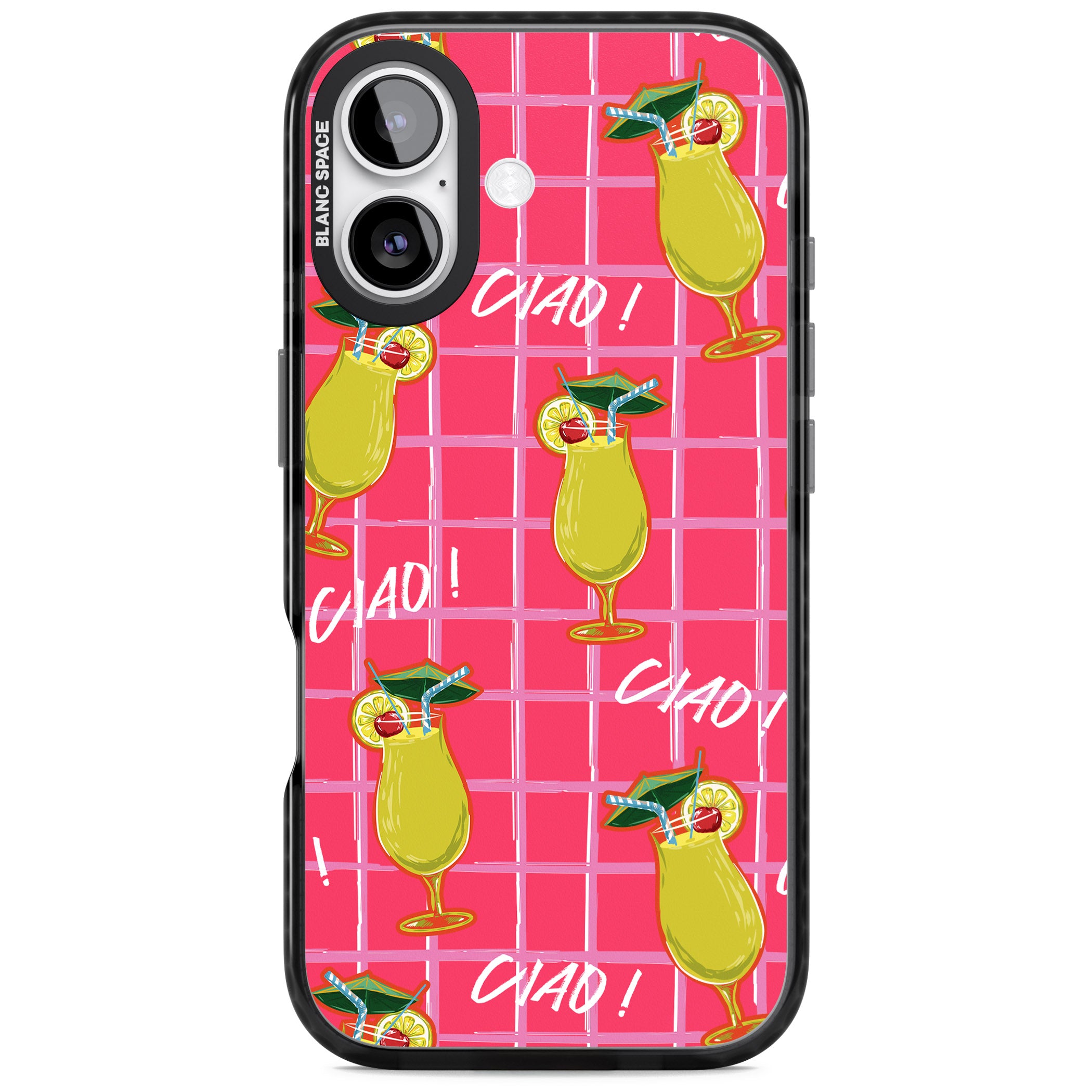 Ciao Lemons iPhone 17 Impact Black Phone Case