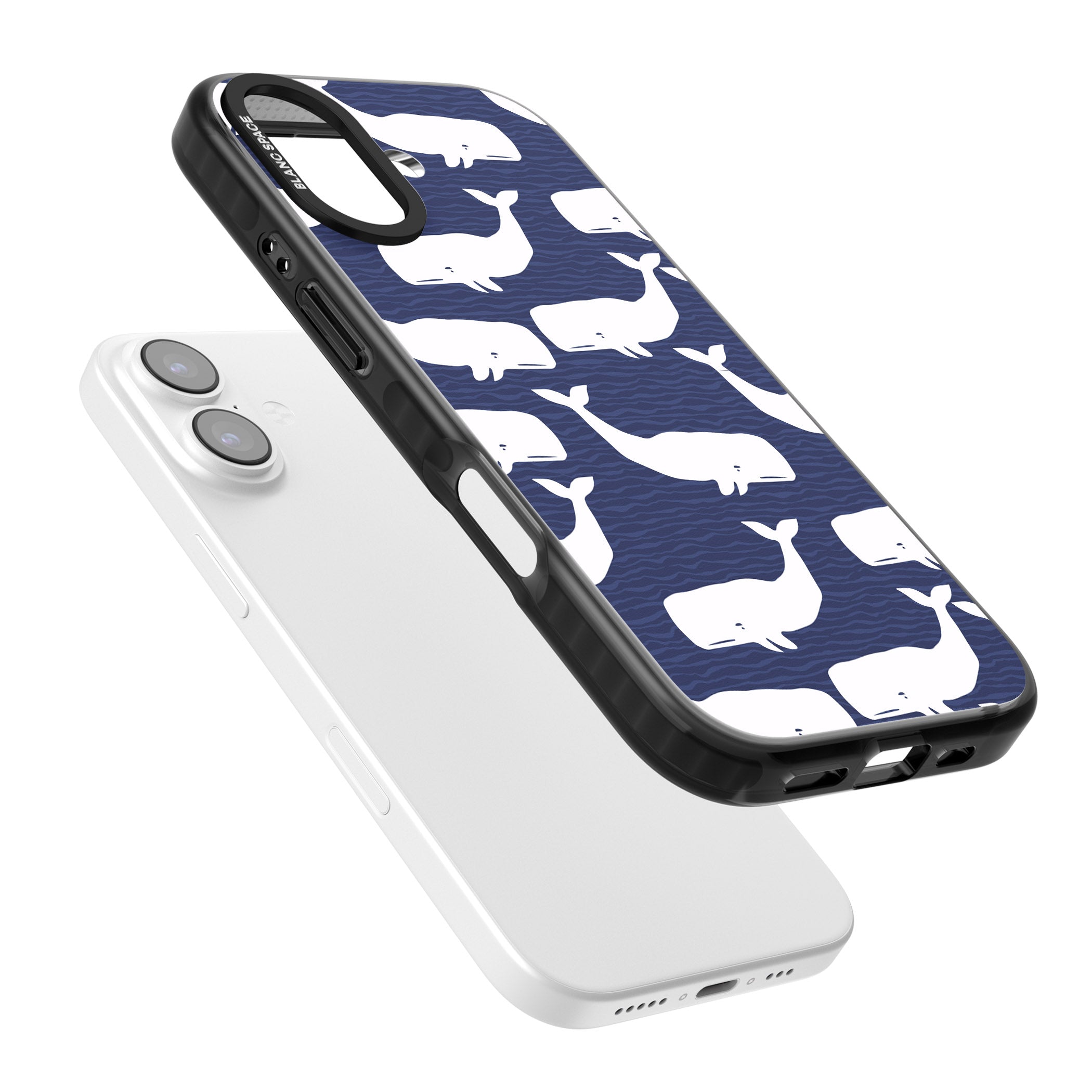 Whale Dreams iPhone 17 Impact Black Phone Case Colours