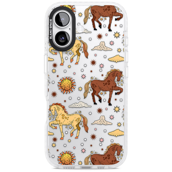 Boho Celestial Wild Horses