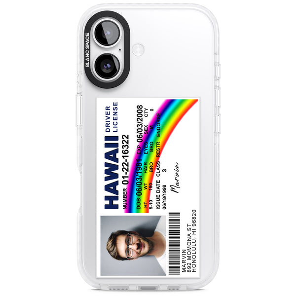 Personalised Hawaii Driving License