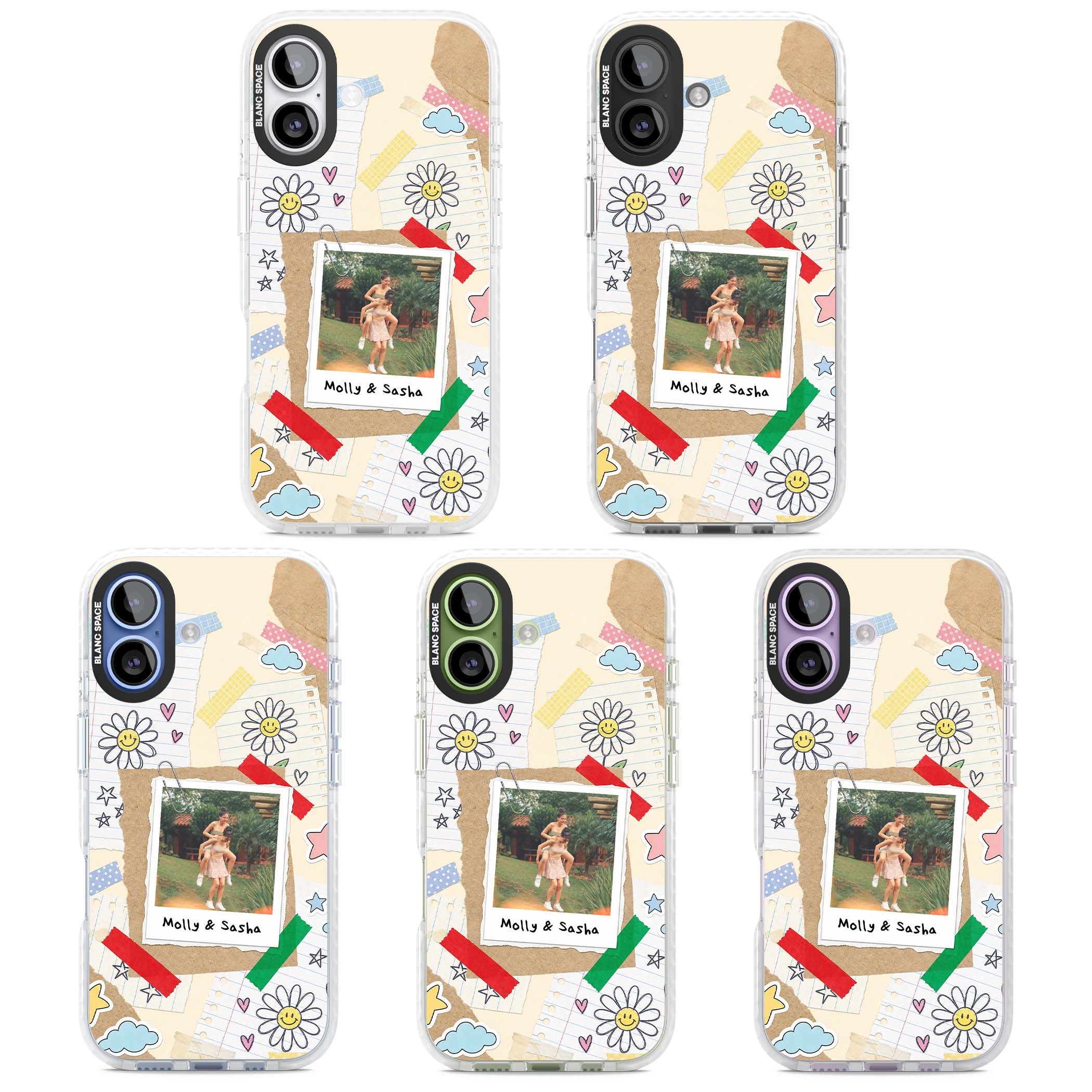 Scrapbook Photo coquette iPhone case | Black Impact case for iPhone 17