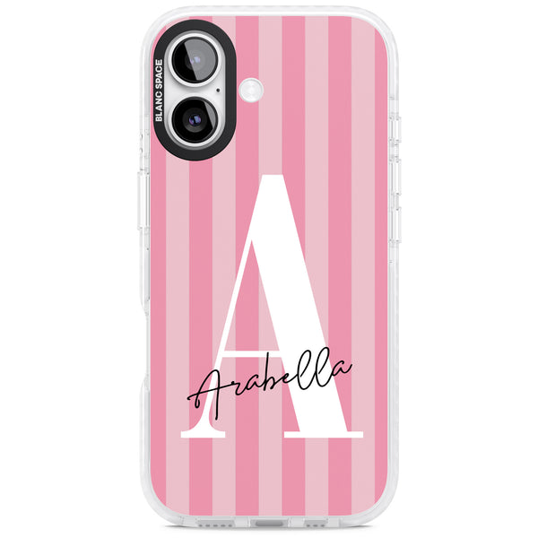 Personalised Pink Stripes