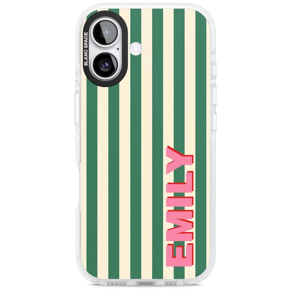 Personalised Wimbledon Stripe