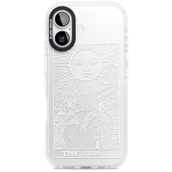 Personalised The Sun Tarot Card (White)
