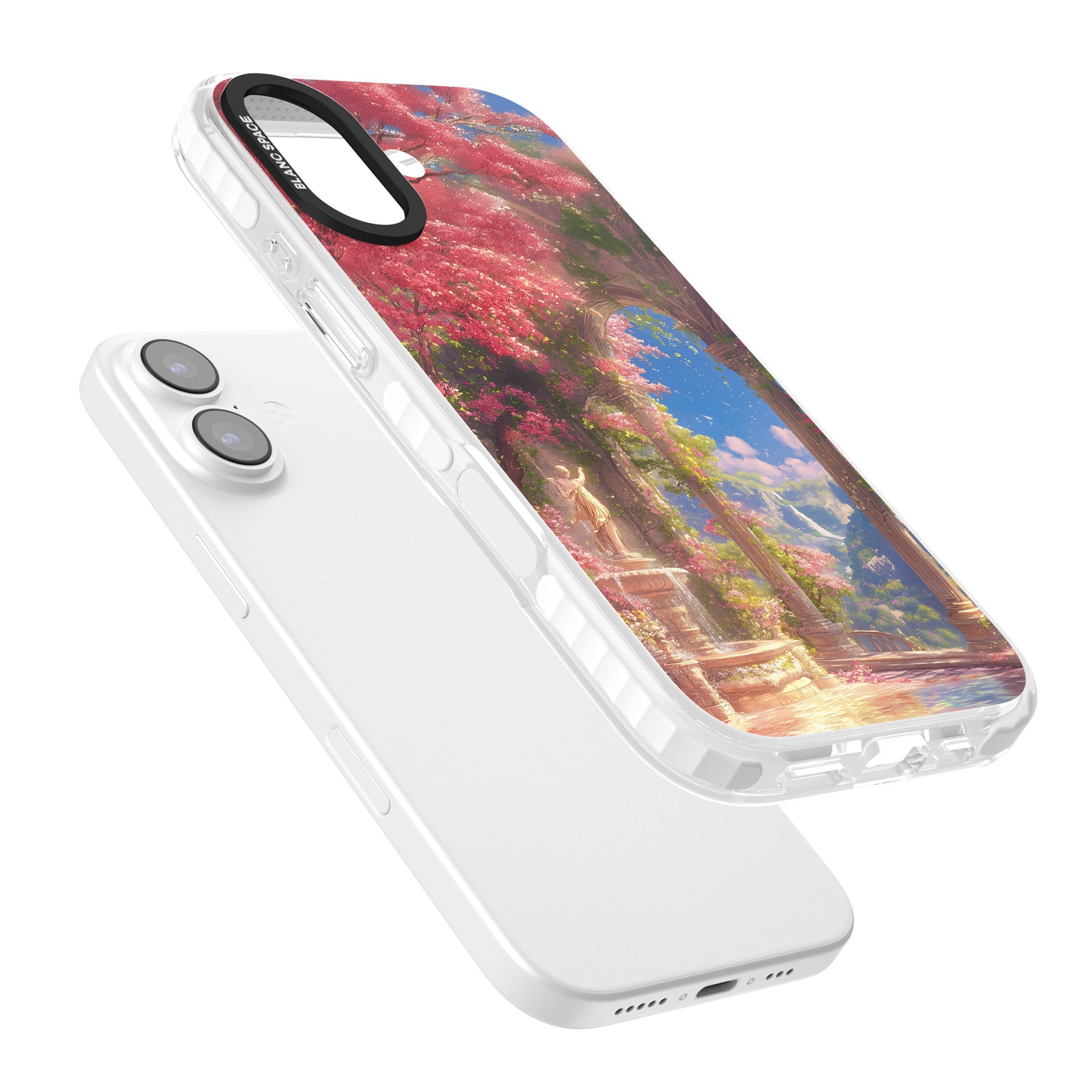Castle Blossom iPhone 17 Impact Clear Phone Case Colours