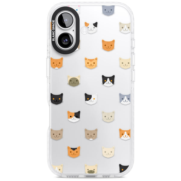 Cute Cat Face Transparent