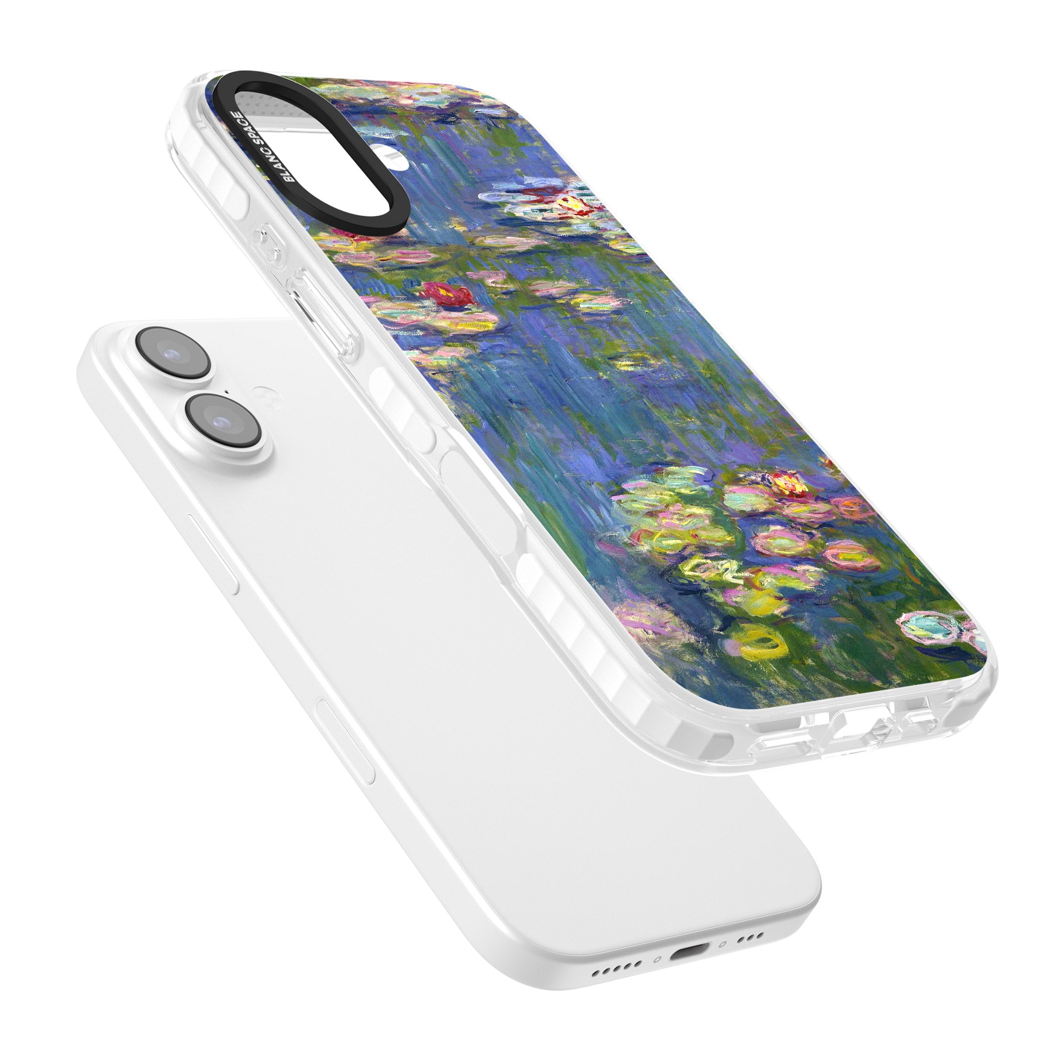 Water Lilies II iPhone 17 Impact Clear Phone Case Colours