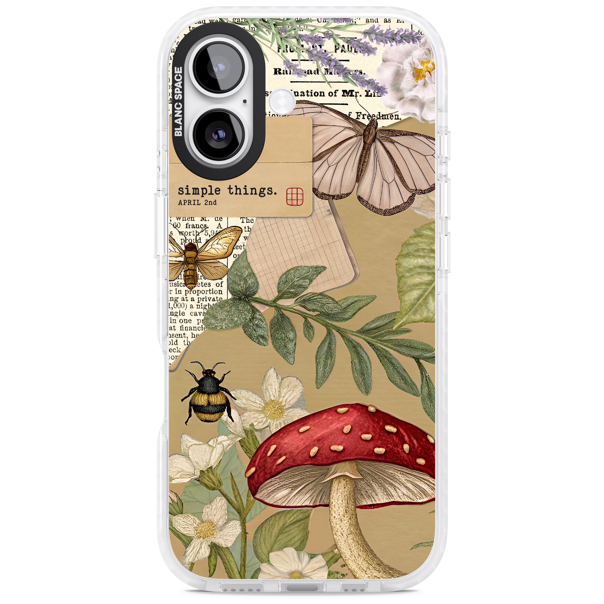 Simple Things iPhone 17 Impact Clear Phone Case