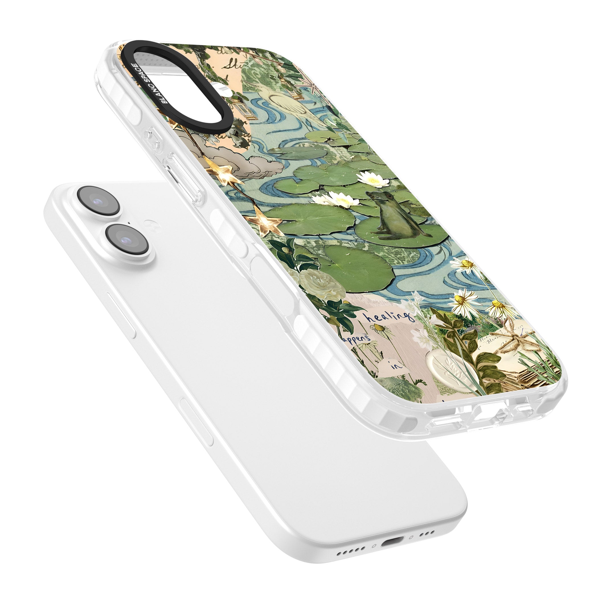 Lily Pad River iPhone 17 Impact Clear Phone Case Colours